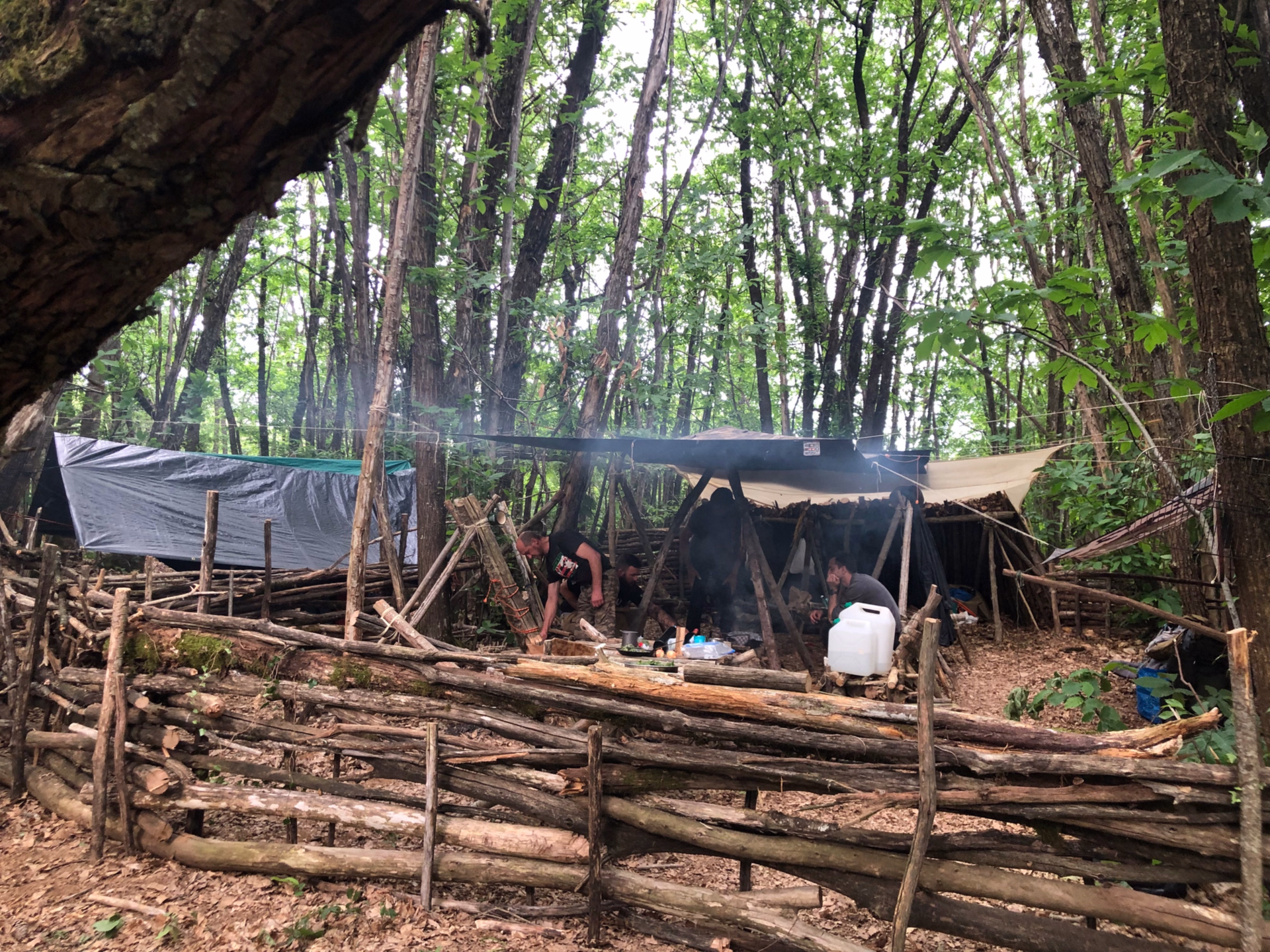 ⛺️ Bivouac/tente - Jours 1 à 3