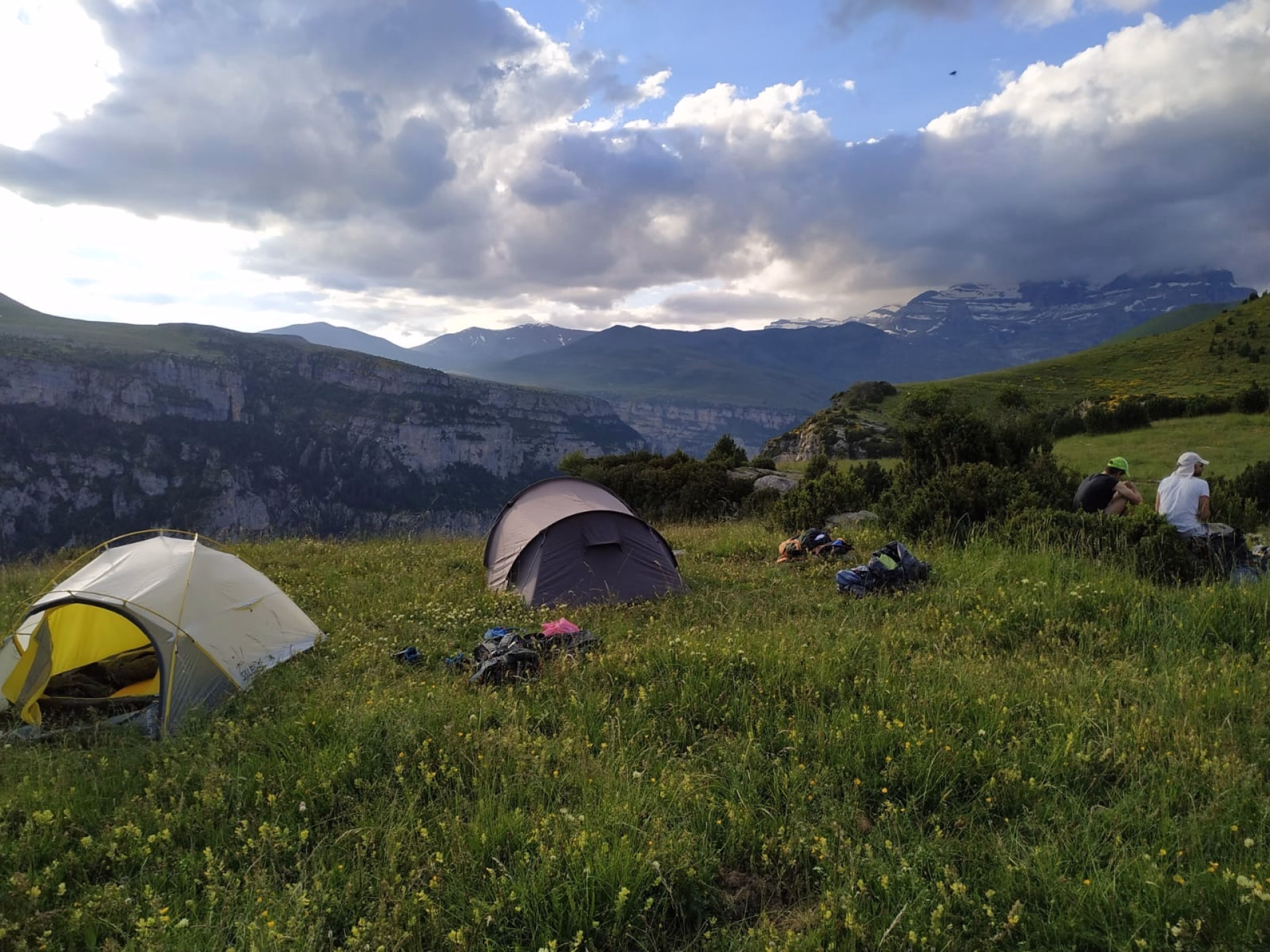 ⛺️ Bivouac/tente - Jours 1 à 3
