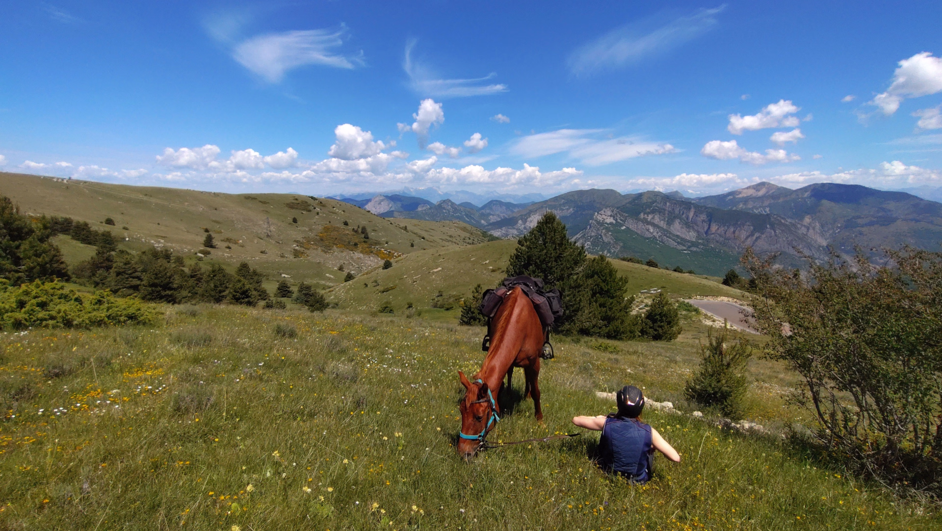 Tour des Monges à cheval