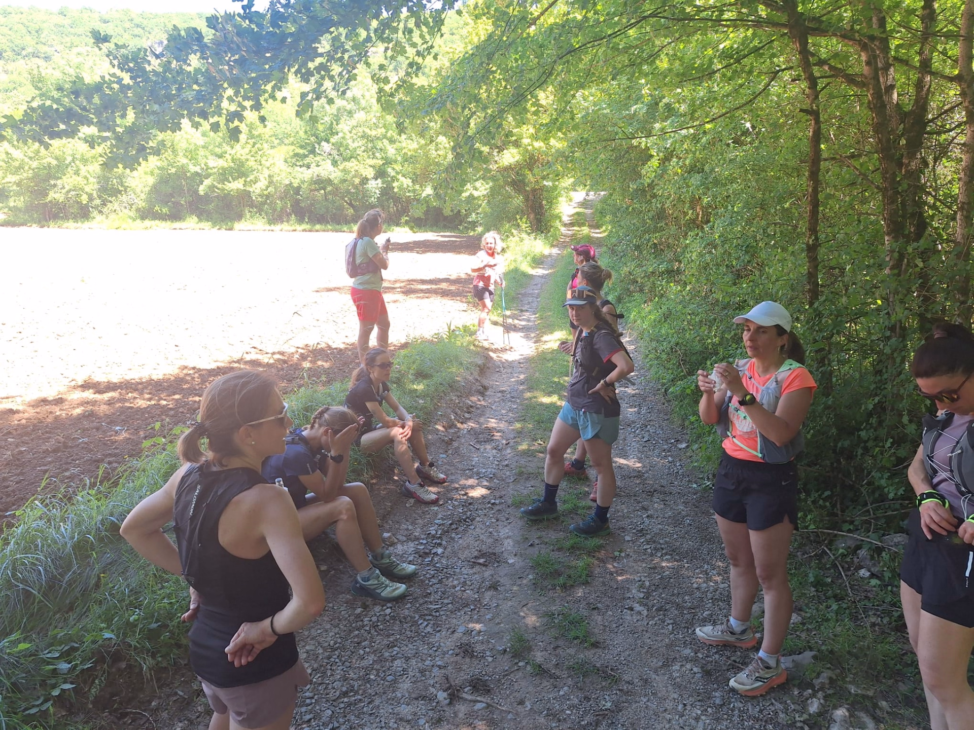 Trail dans l'aveyron avec Sylvain Court - Sur les terres des Templiers