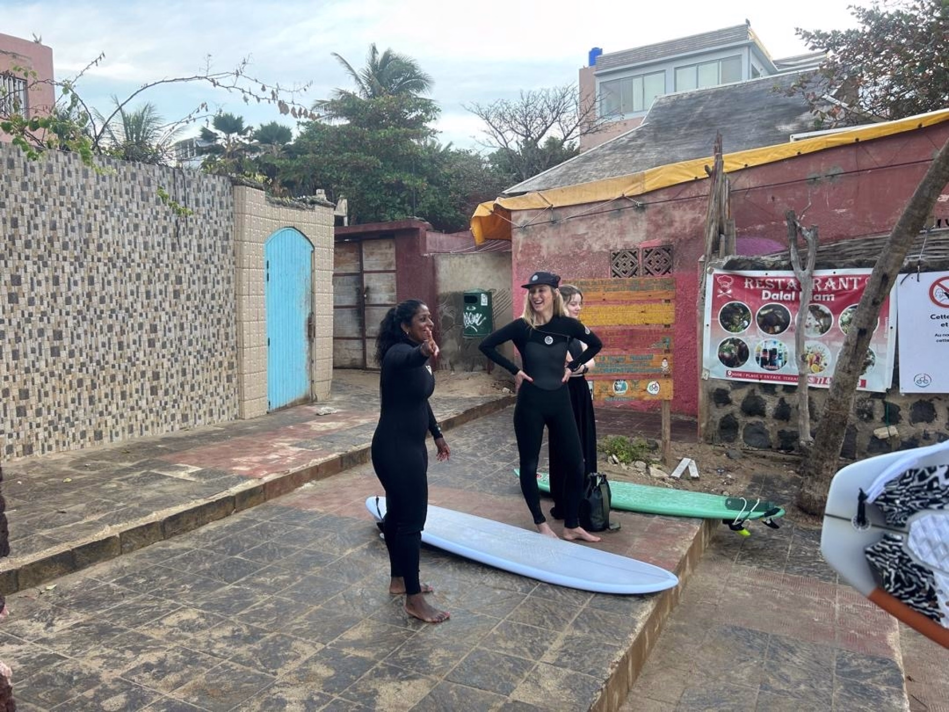 L'excellence du surf, au cœur de l'île de Ngor au large du Sénégal