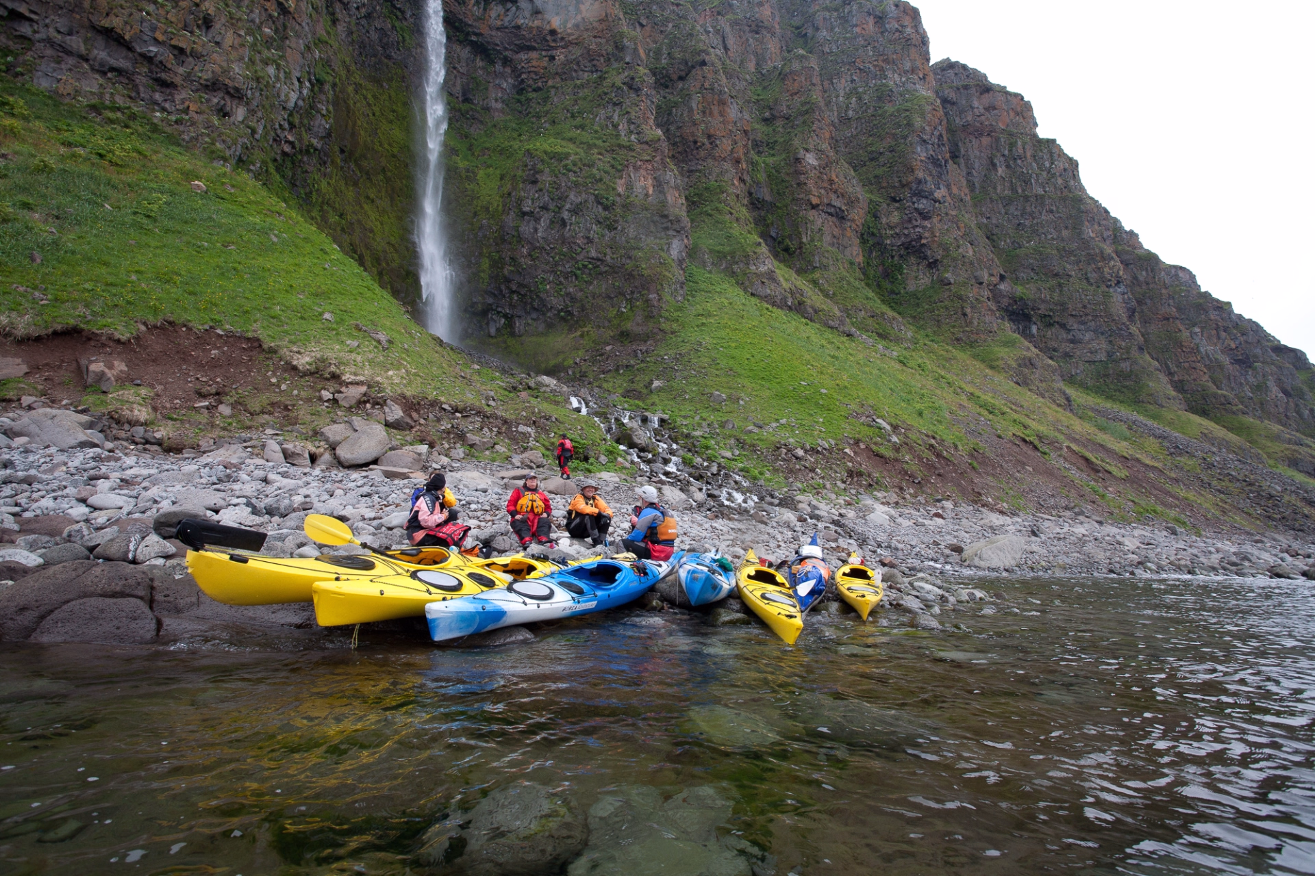 Excursions Kayak de mer dans les fjords glaciaires du Hornstrandir