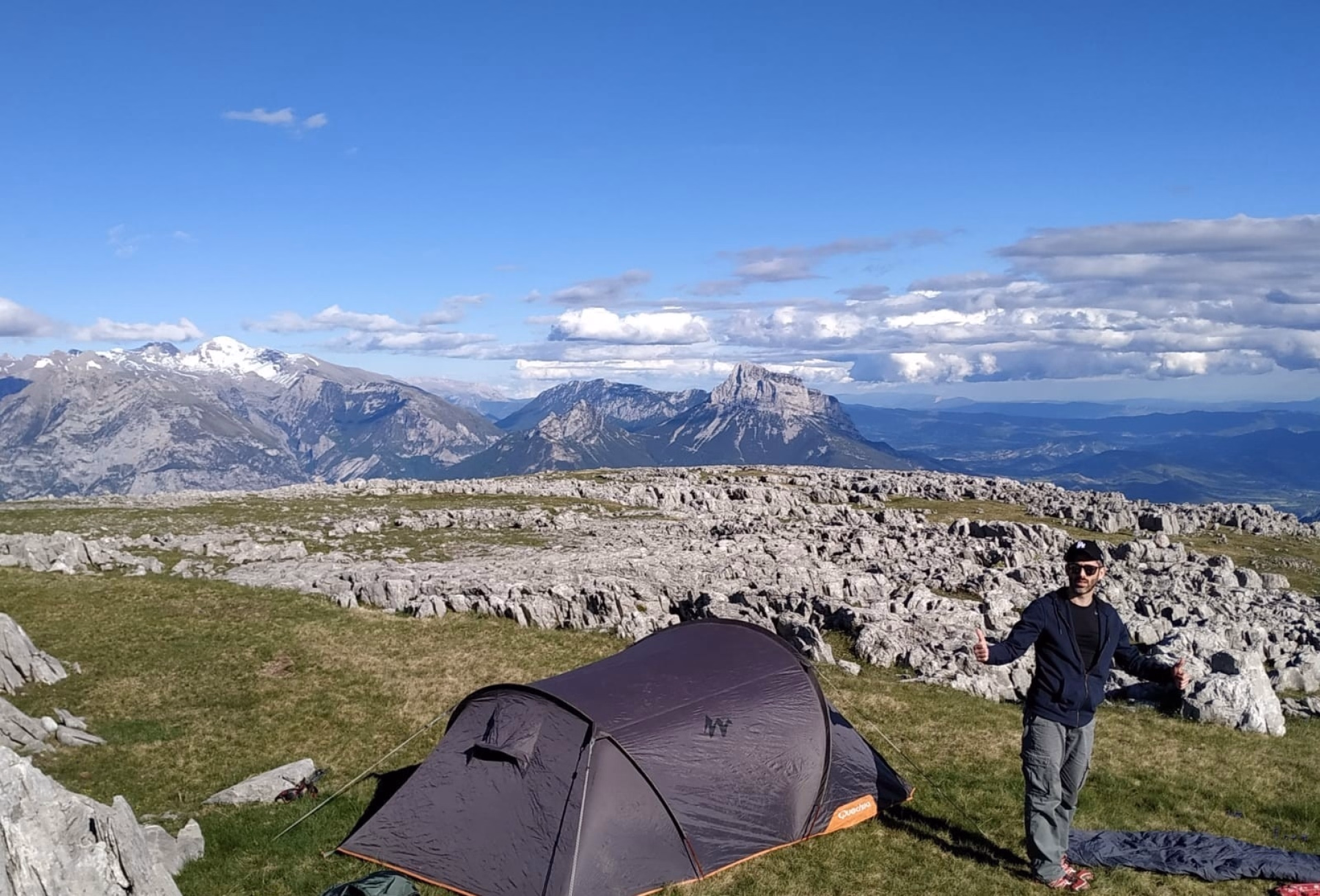 ⛺️ Bivouac/tente - Jours 1 à 3