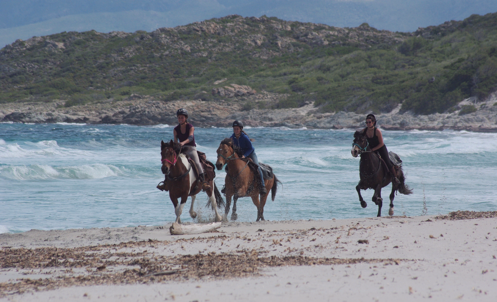 Découvrir la corse à cheval entre mer et montagne