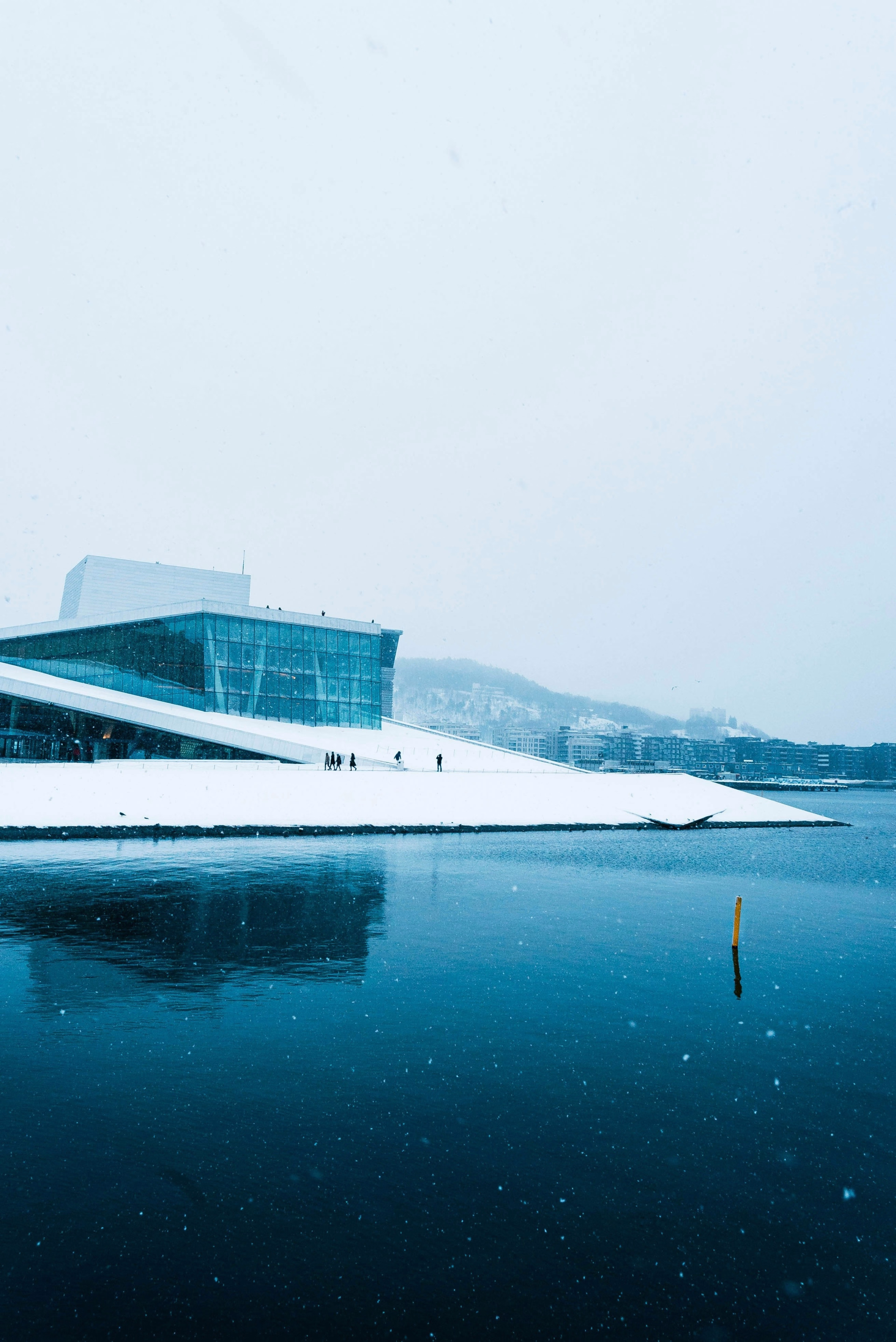Le sud de la Norvège en hiver
