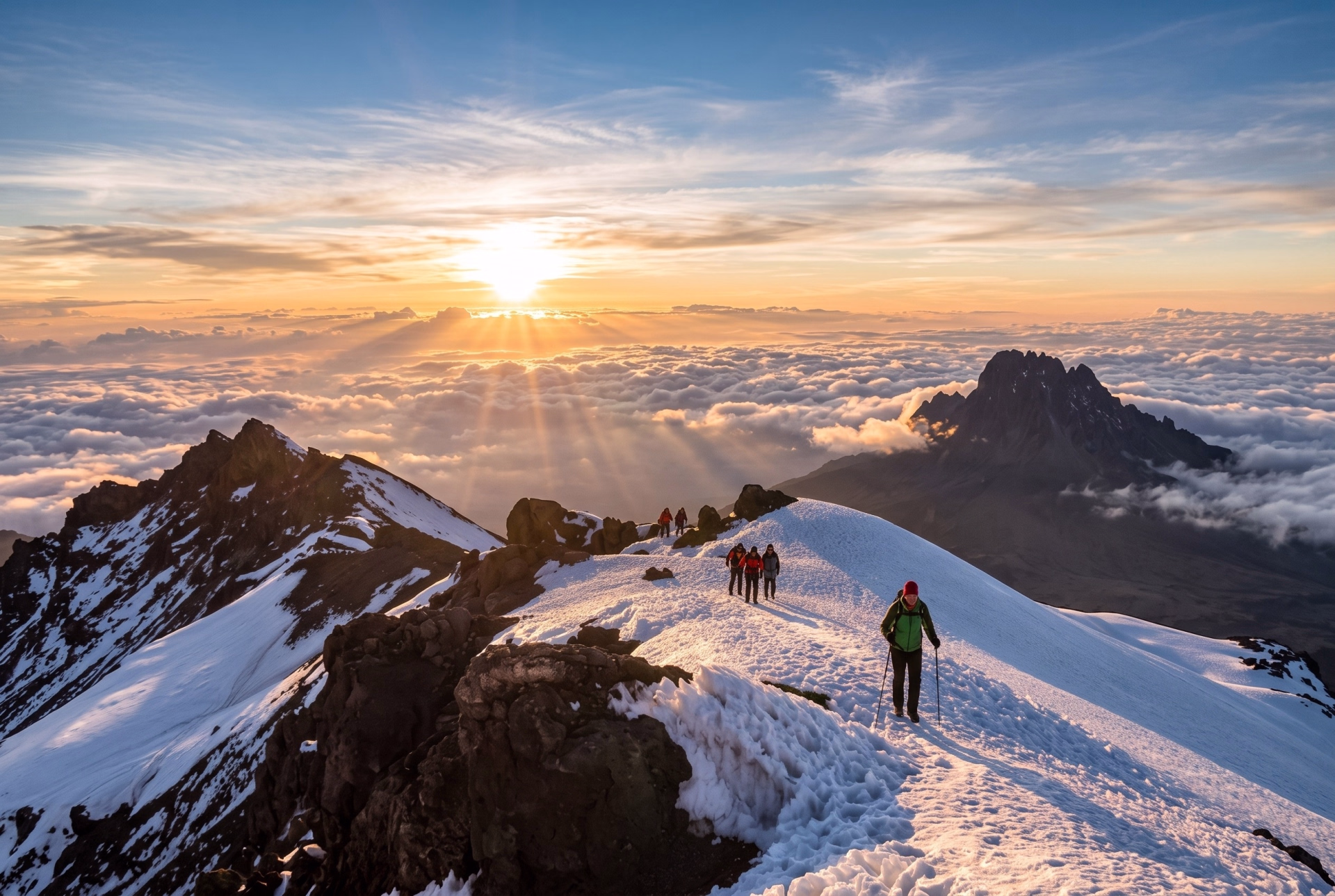 Le Kilimandjaro via la route Rongai sur 7 jours