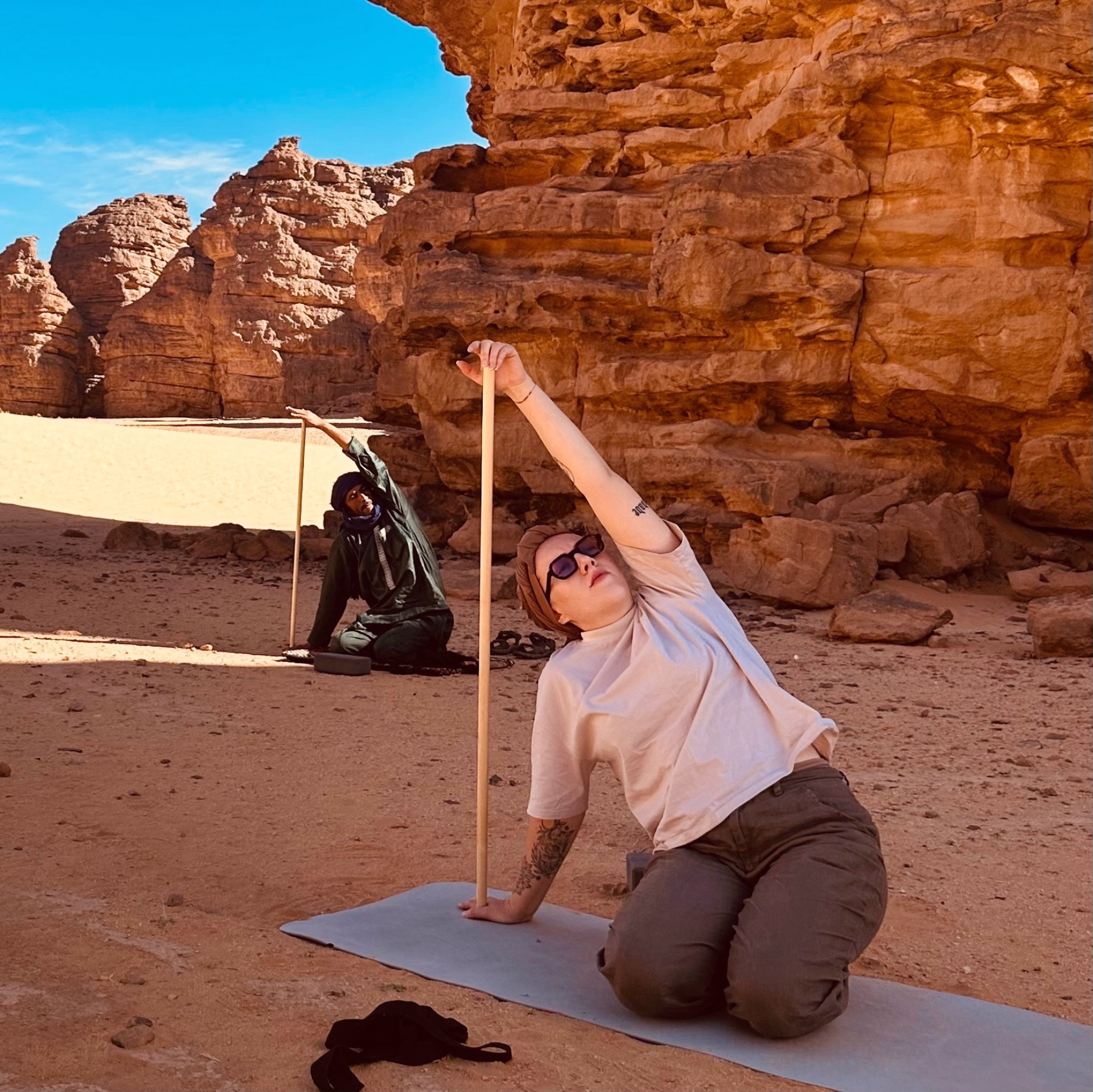 Yoga et aventure douce en Algérie : Sahara, Tassili n’Ajjer, Alger