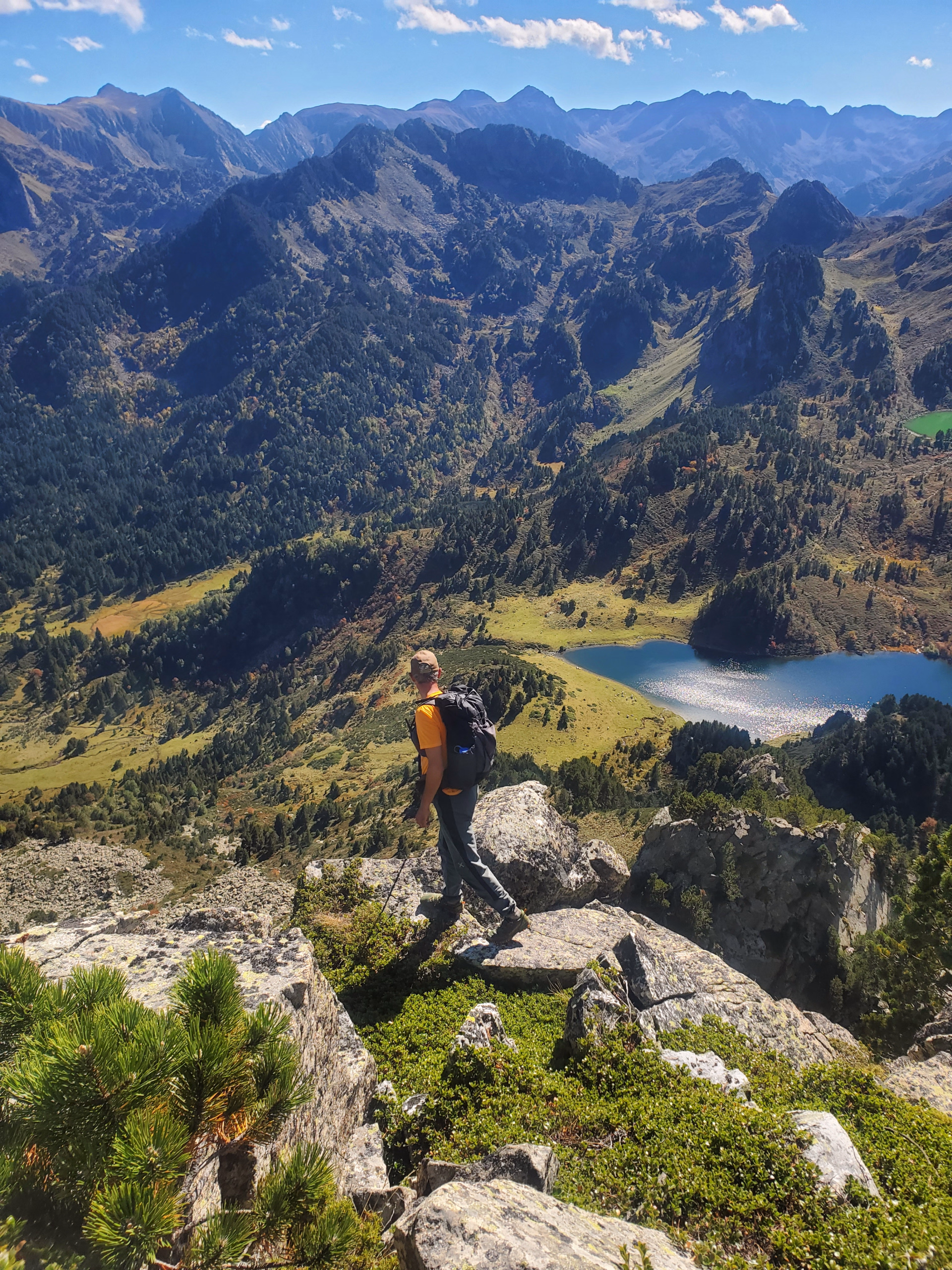 Photo du paysage de montagne dans les Pyrénées
