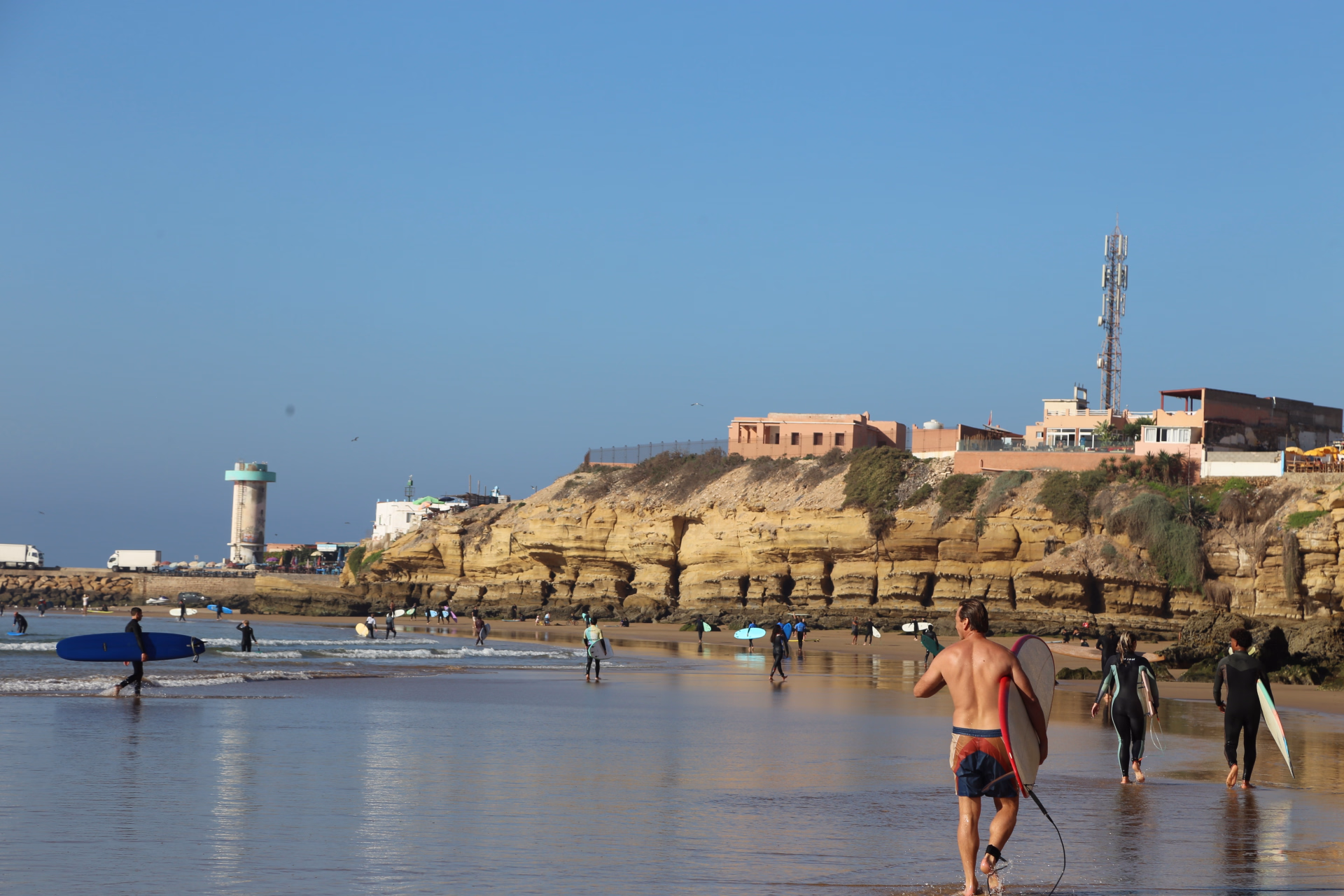 Semaine de surf coaching et yoga à IMSOUANE au Maroc