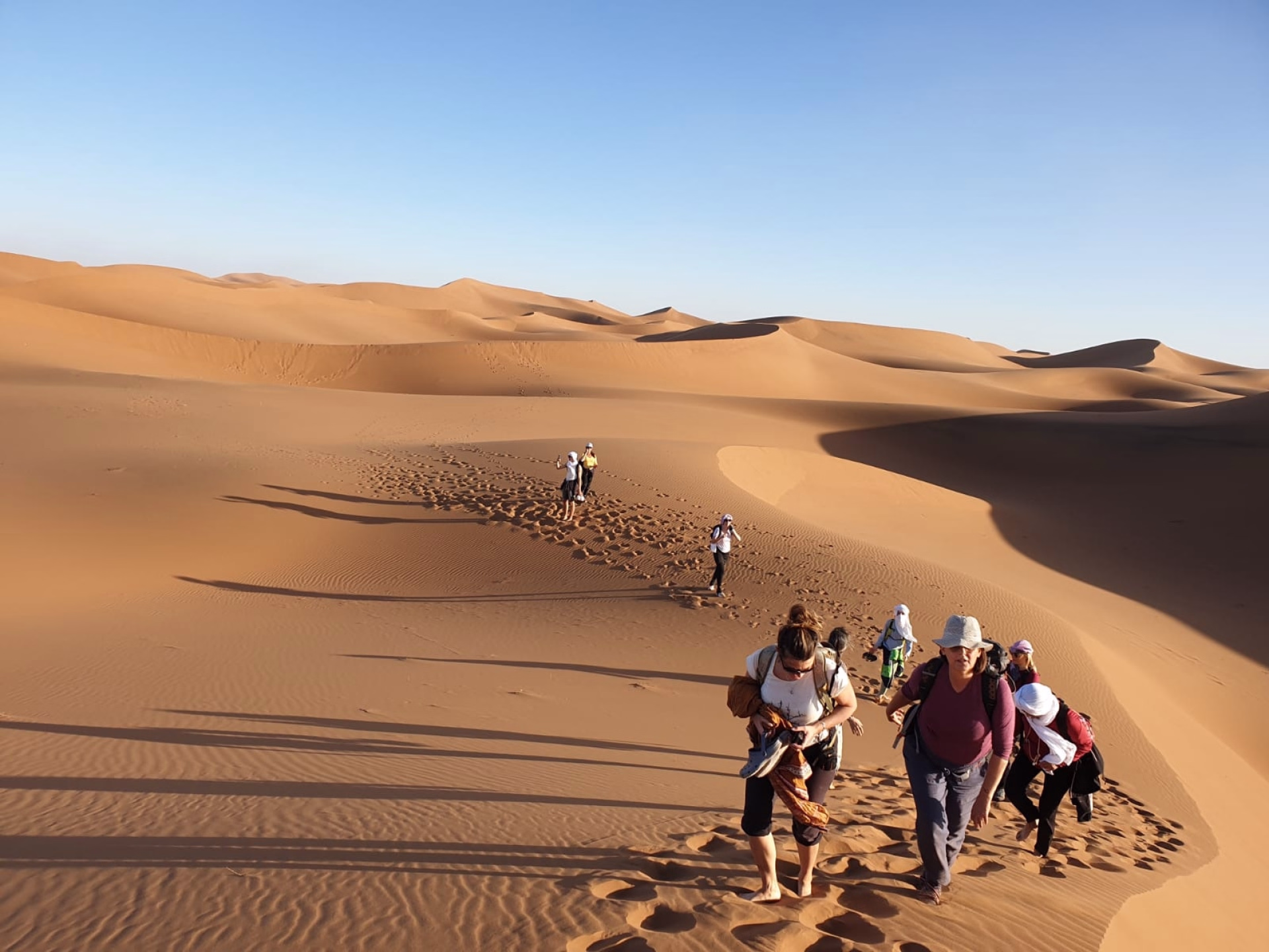 Trek initiatique, yoga, méditation, ayurvéda dans le désert du Sahara