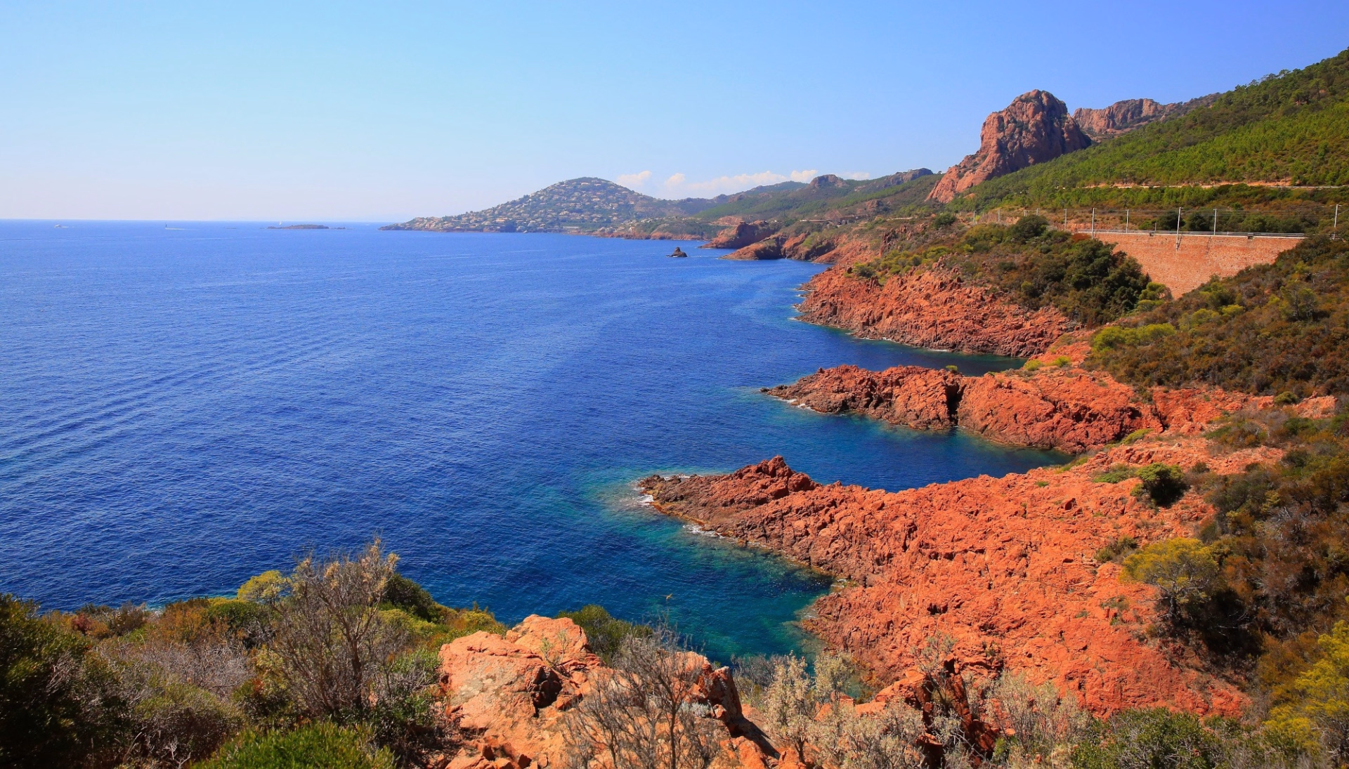 Randonnée sur la Côte d’Azur entre Estérel et îles de Lérins
