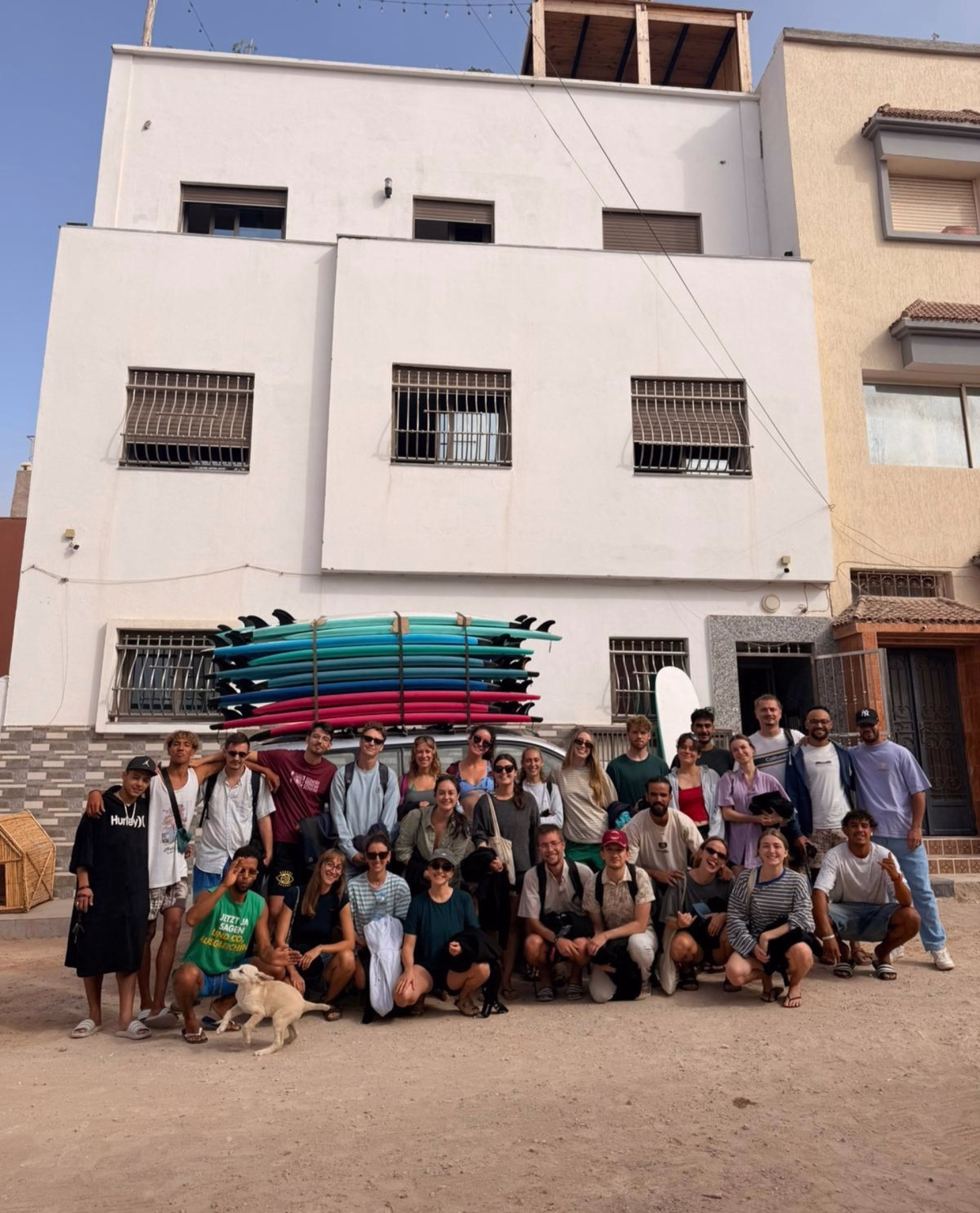 5 jours Surf & Yoga tout inclus à Tamraght, Taghazout Bay Maroc
