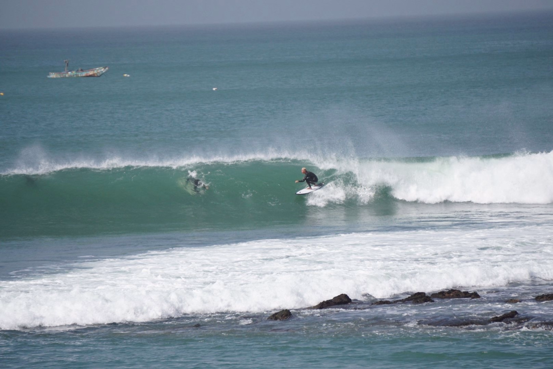 L'excellence du surf, au cœur de l'île de Ngor au large du Sénégal