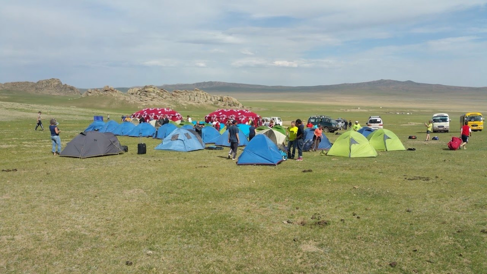 ⛺️ Bivouac/tente - Jours 3 à 4, 7 à 10