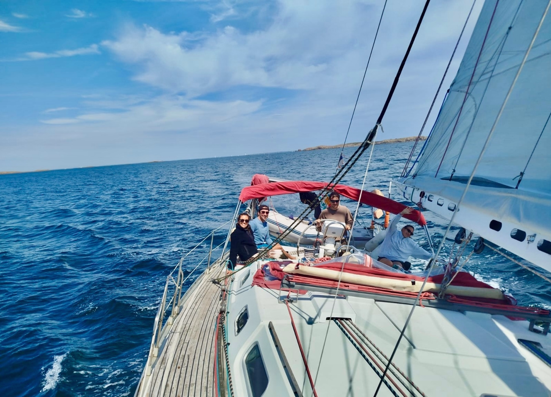 Stage croisière îles de Bretagne Sud