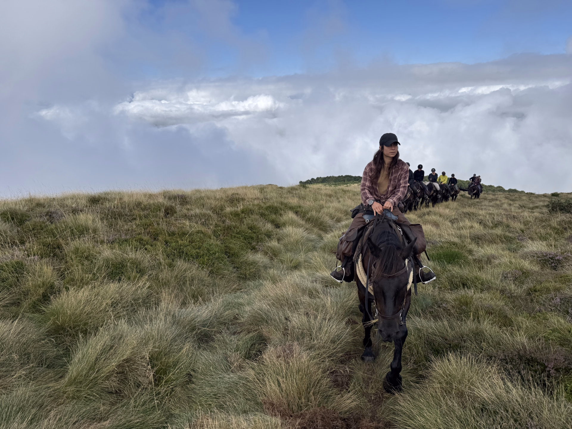 Randonnée équestre au cœur du massif de Tabe en Ariège