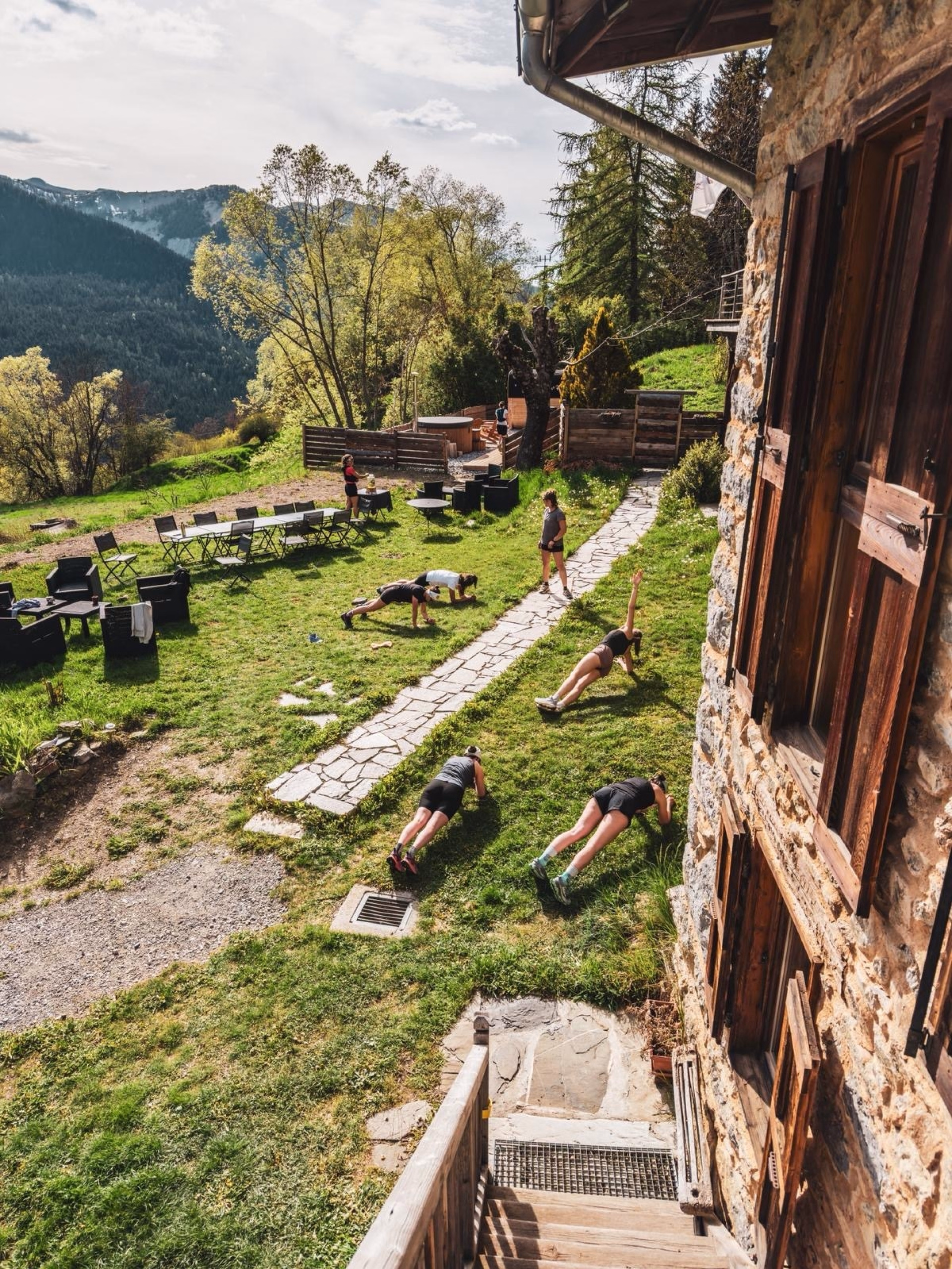 Escapade Trail et Yoga dans les Alpes pour progresser en douceur