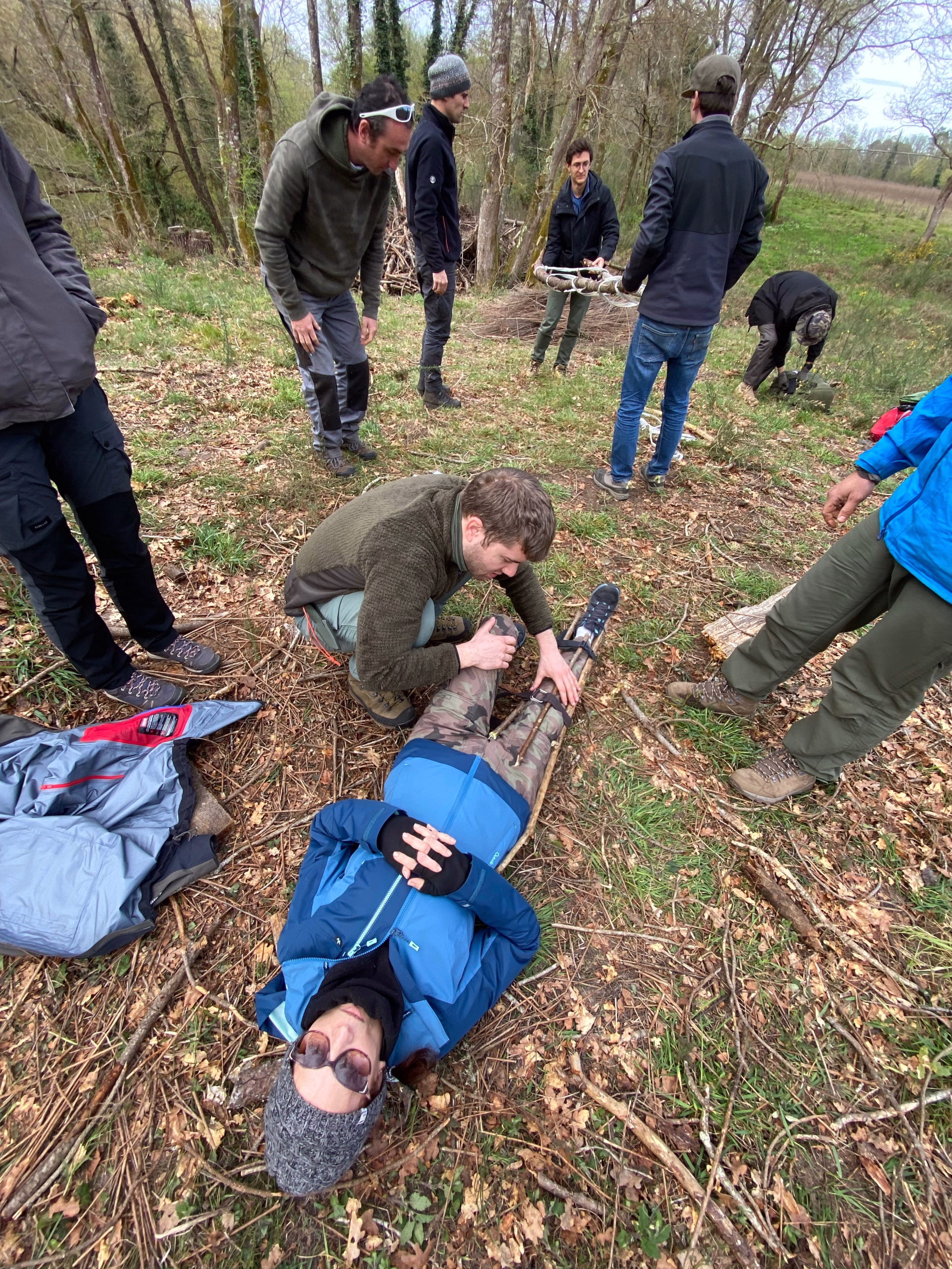 Micro-aventure en pleine nature sauvage dans les Landes