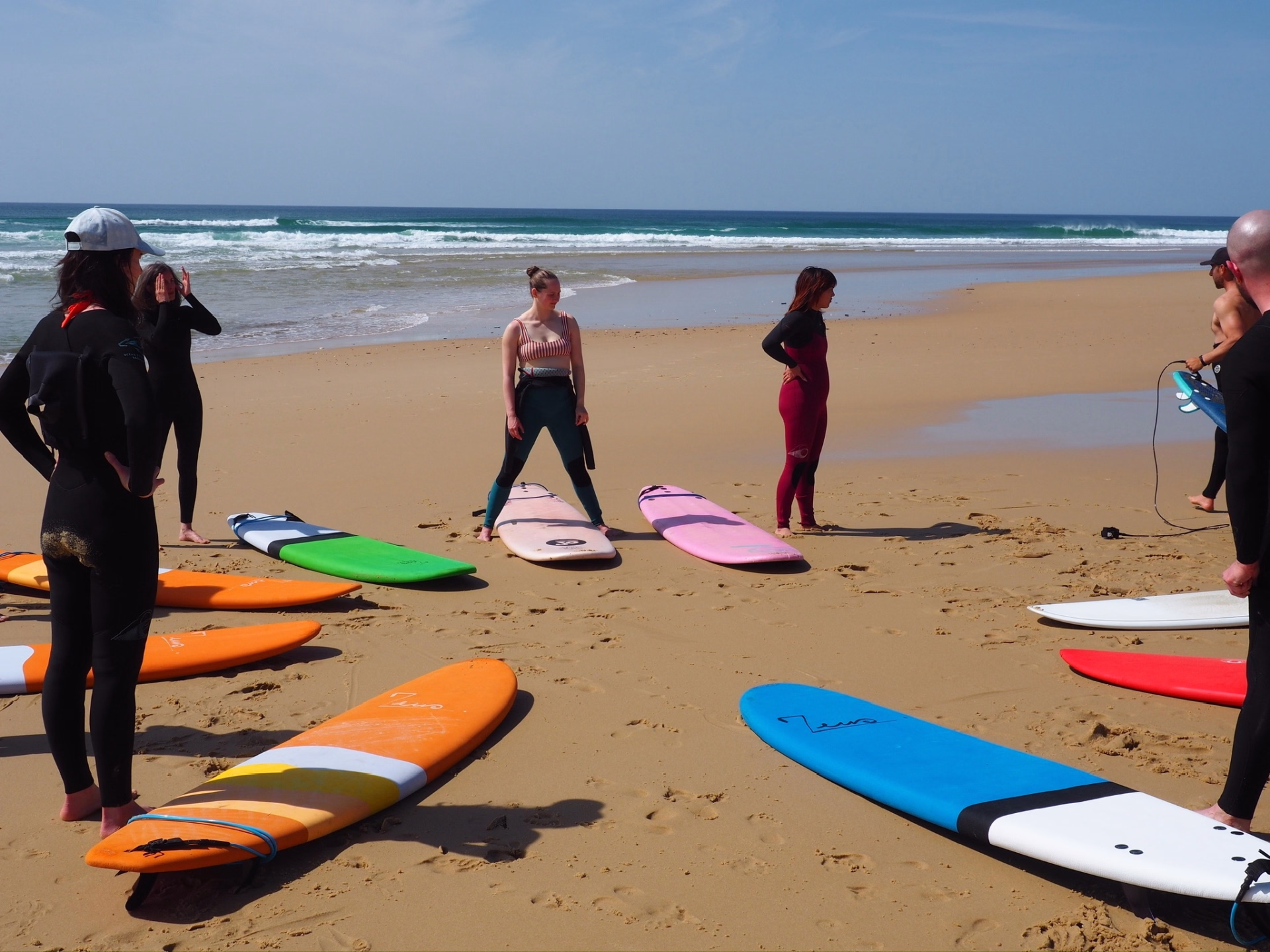 Surf et fatbike dans les Landes entre océan et pin