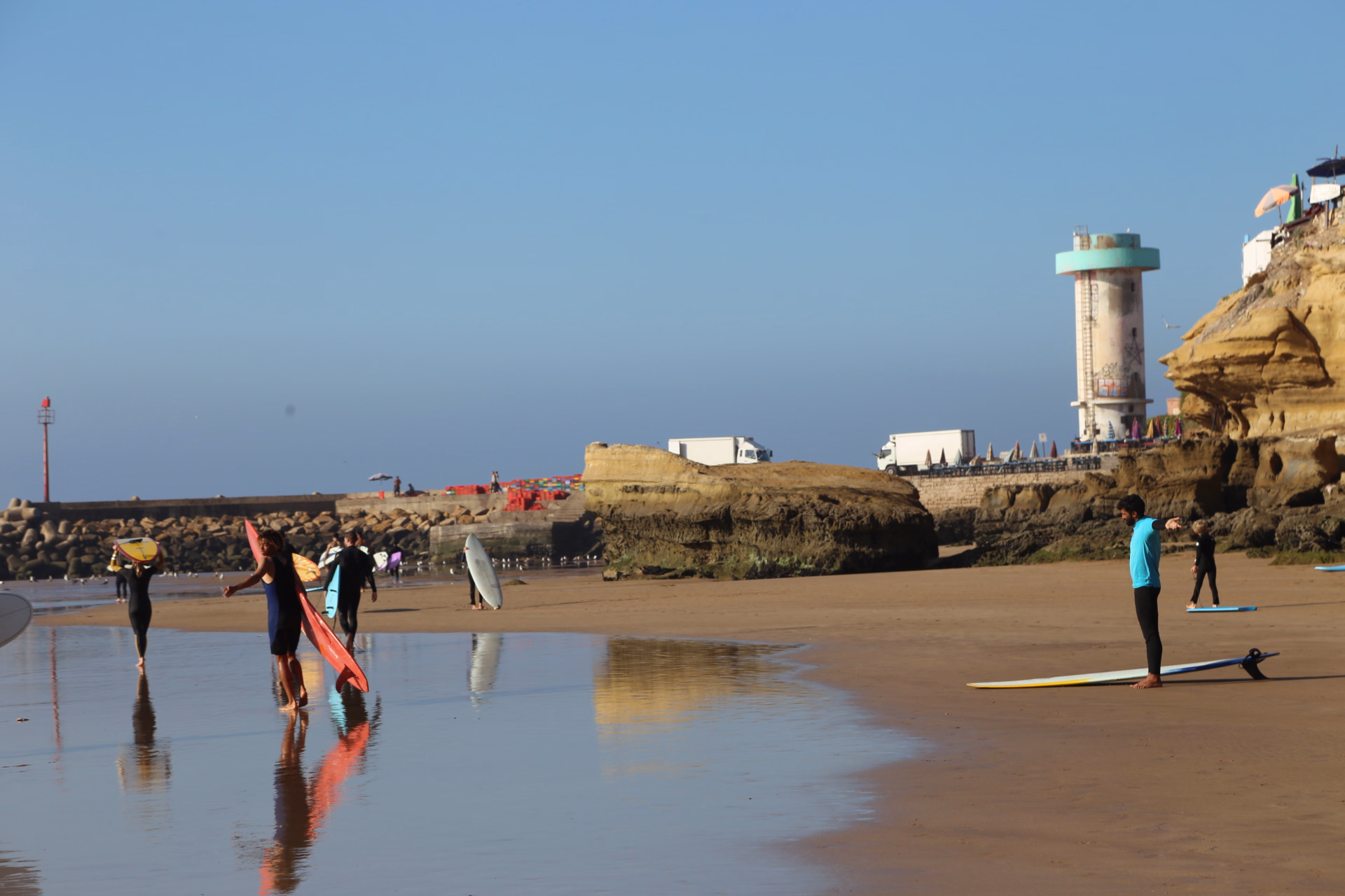 Semaine de surf coaching et yoga à IMSOUANE au Maroc
