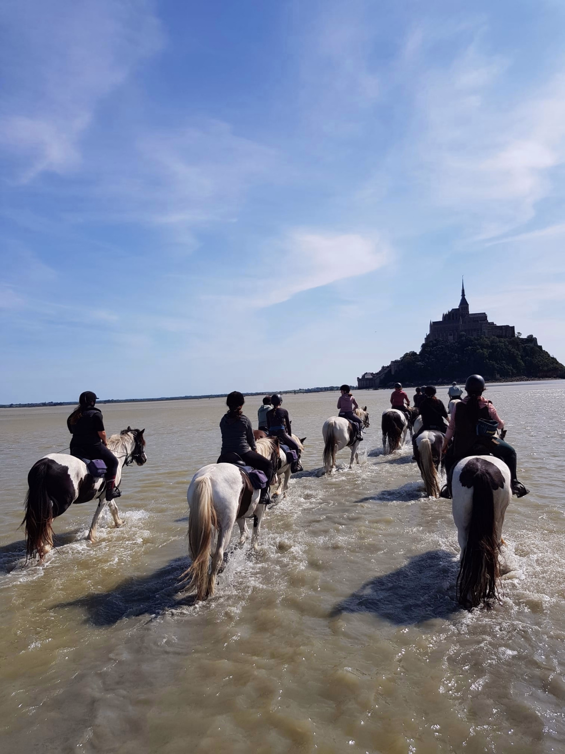 Week-end à cheval au Mont Saint-Michel