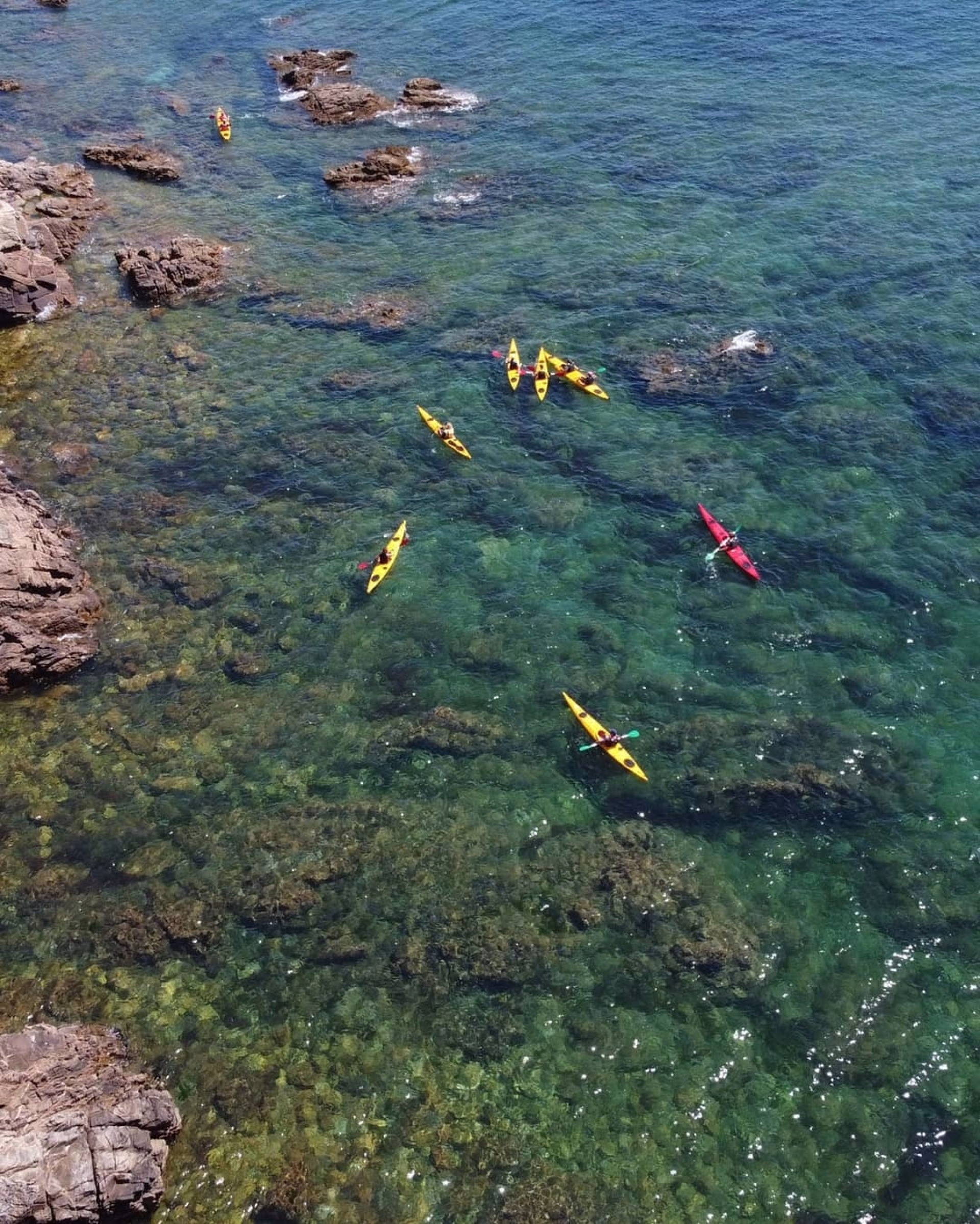 Itinérance en kayak de mer entre Houat et Hoedic