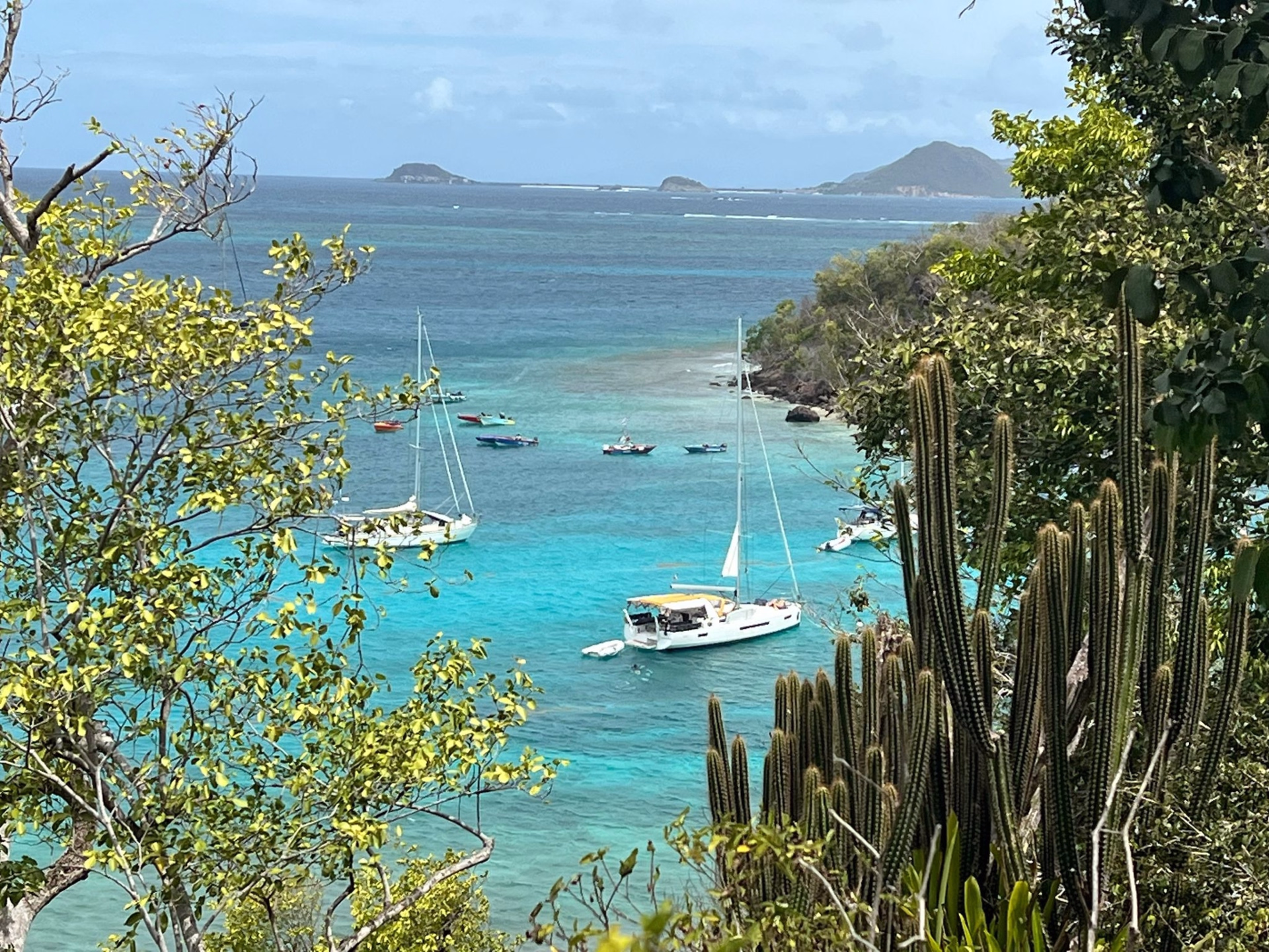 Stage de catamaran en école de croisière vers les Grenadines