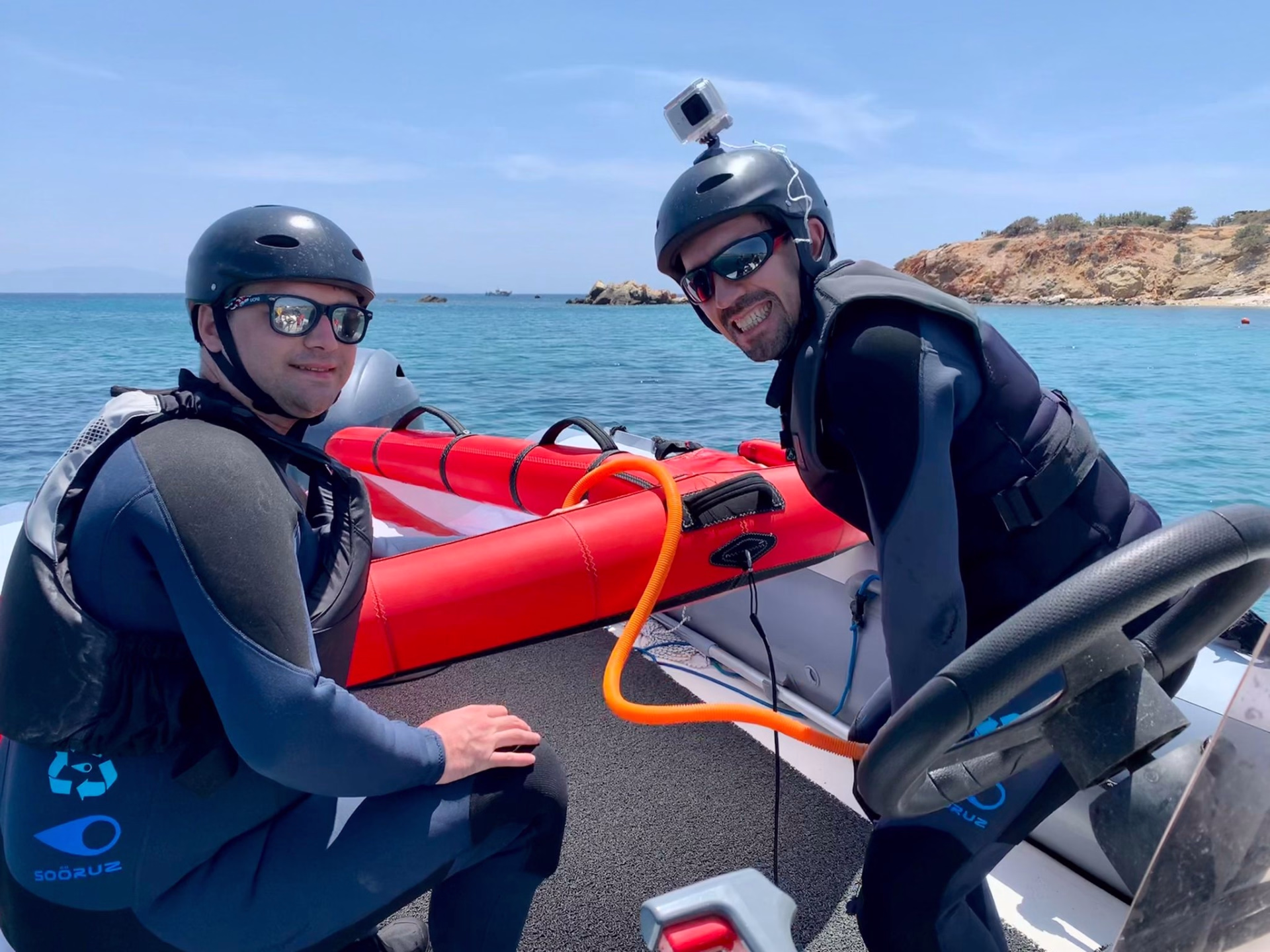 Initiation et perfectionnement au wingfoil à Naxos