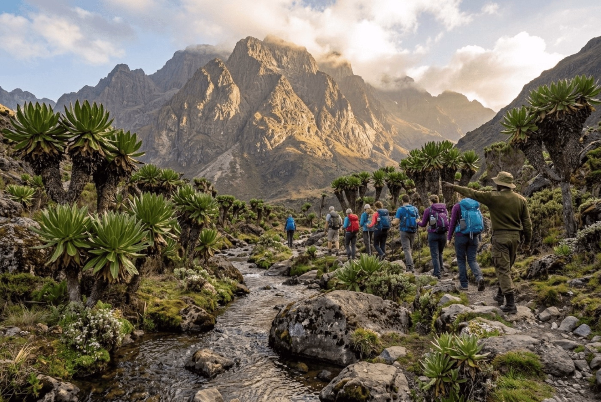 8 jours dans les montagnes du Rwenzori en Ouganda