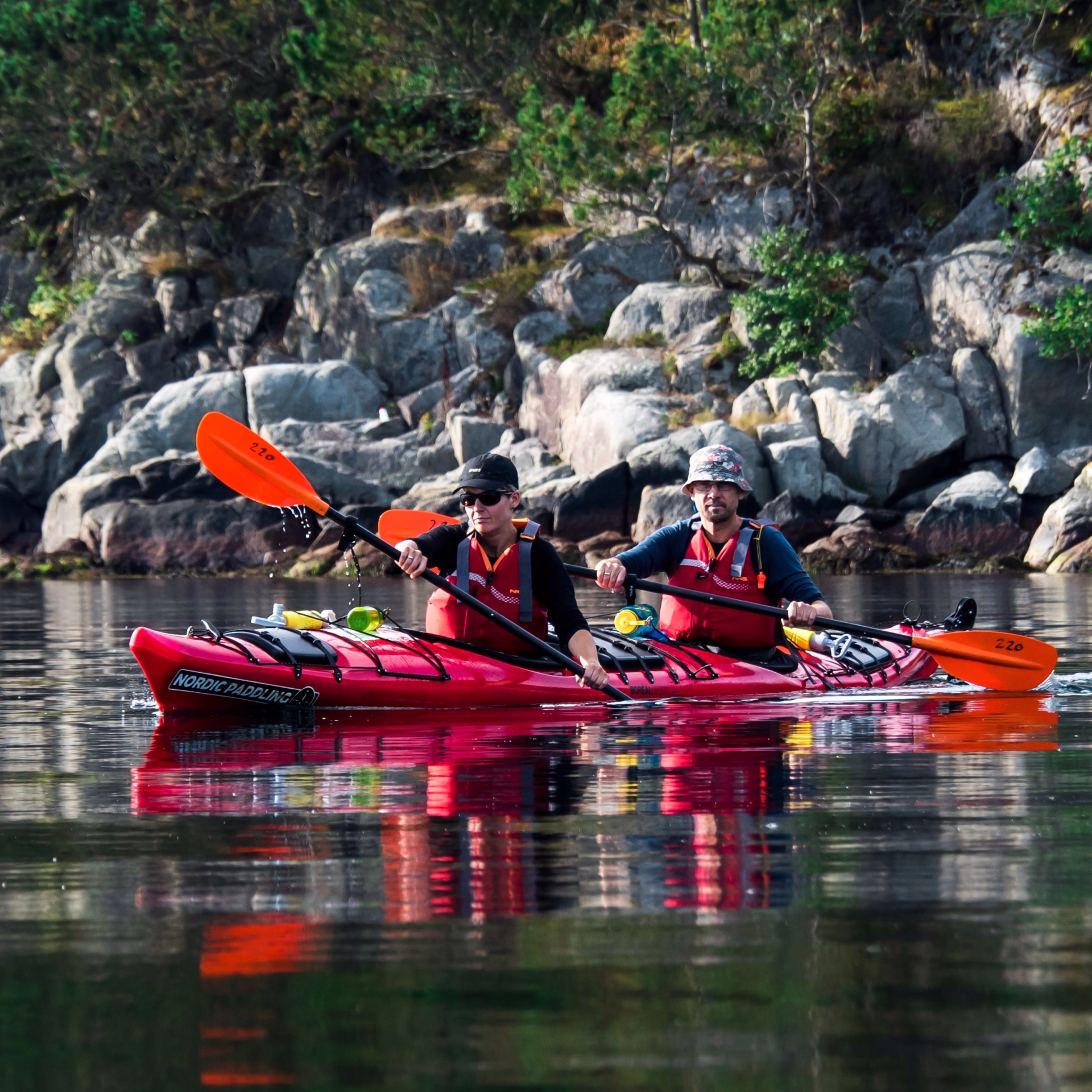 Randonnée, kayak et camping dans les fjords norvégiens