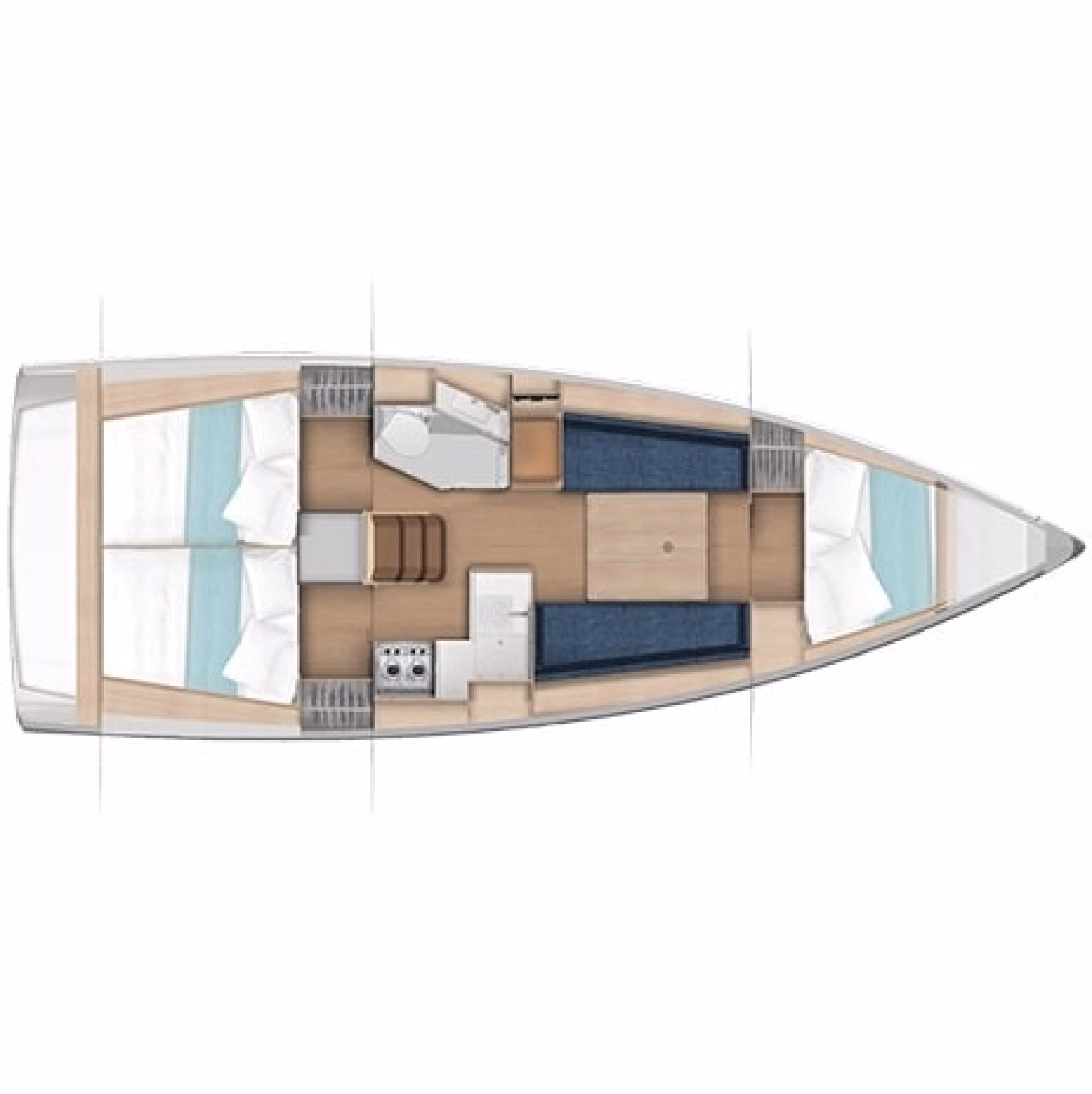 🚢 Bateau de croisière à voile - Jours 1 à 6