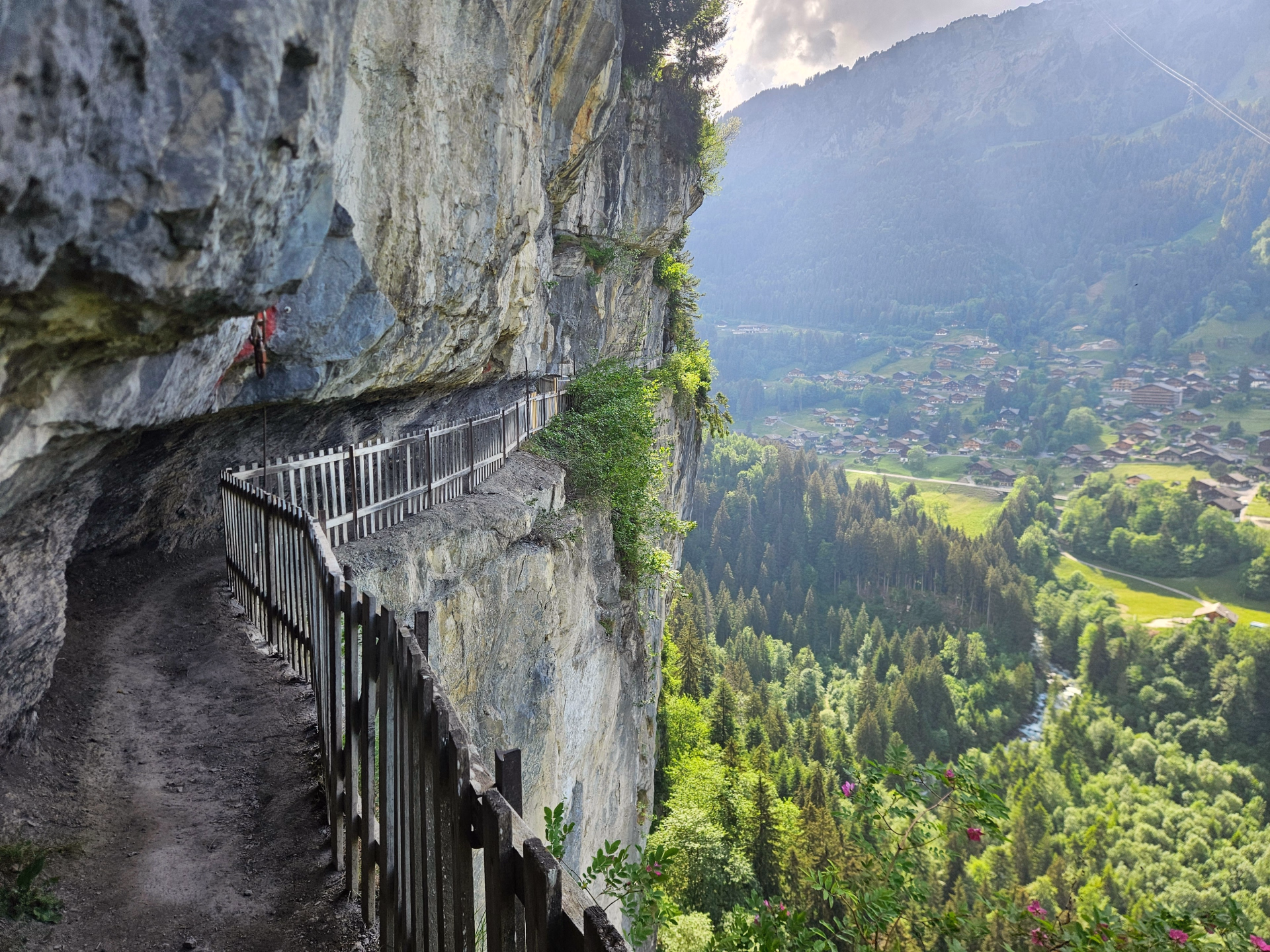 Escapade trail en liberté face aux Dents du Midi