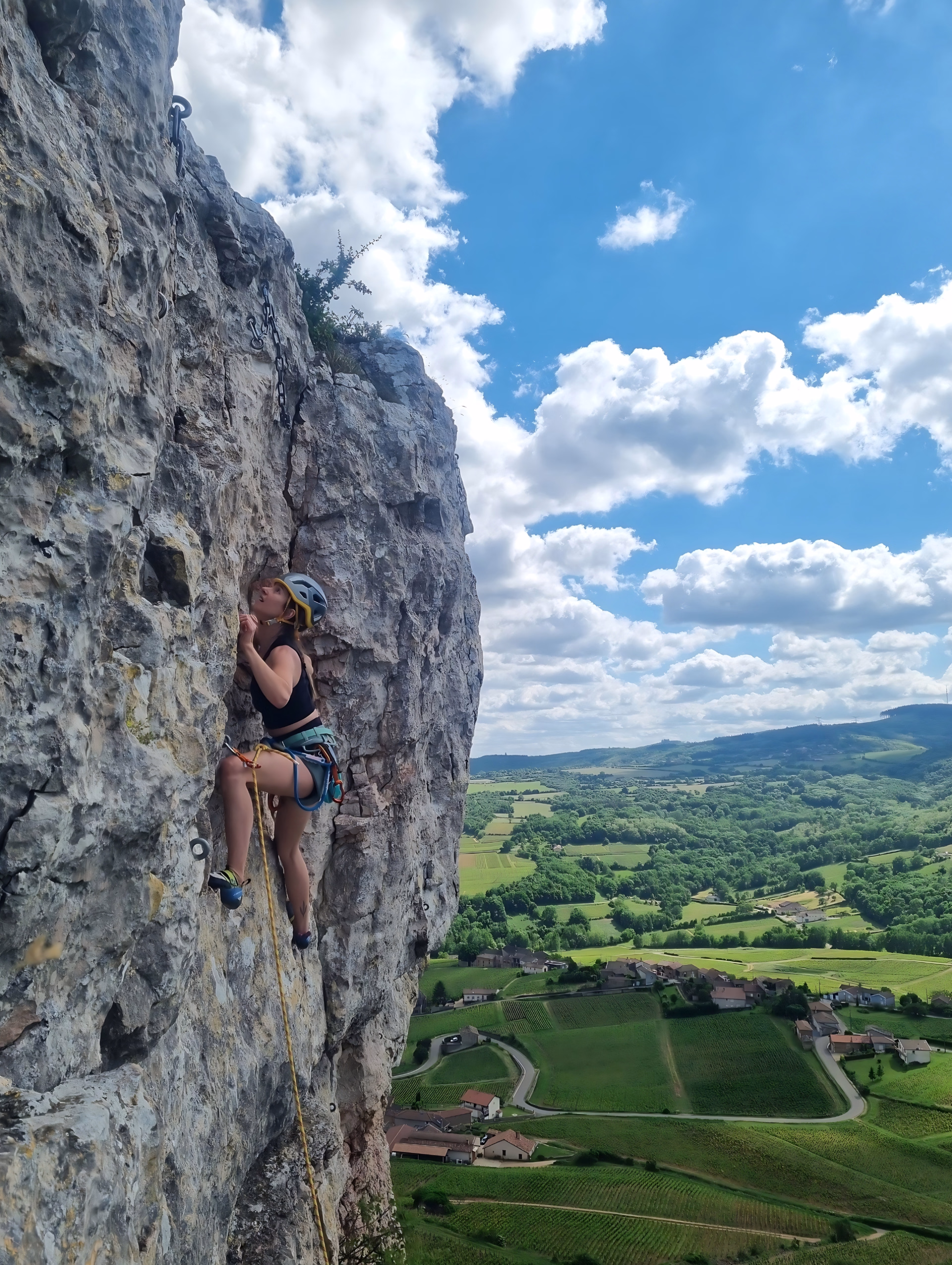 Séjour escalade et itinérance à vélo en Bourgogne
