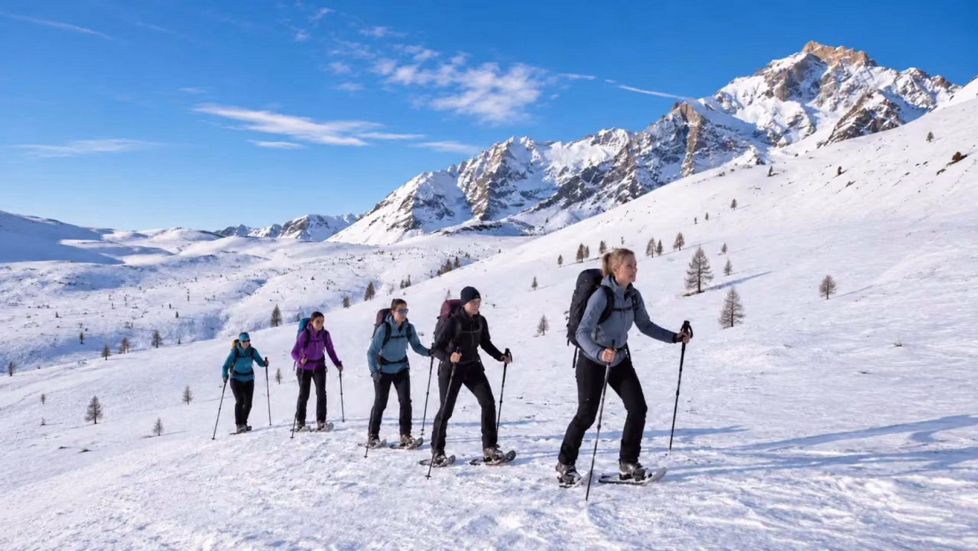 Séjour raquettes 100% féminin dans les Ecrins