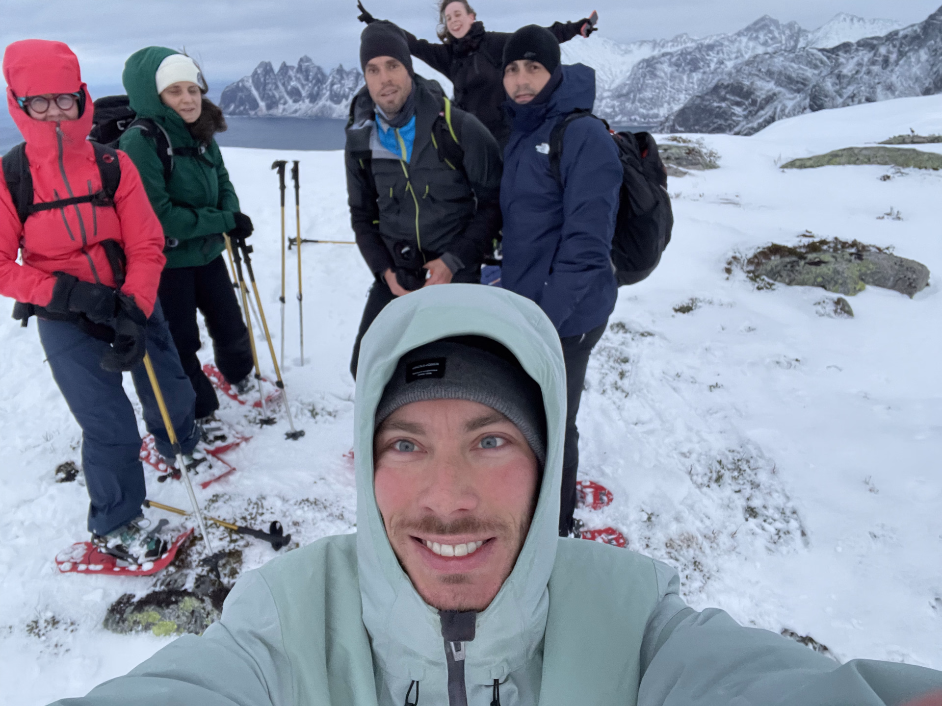 Photo de groupe pendant le séjour de Romain © Photo de groupe pendant le séjour de Romain
