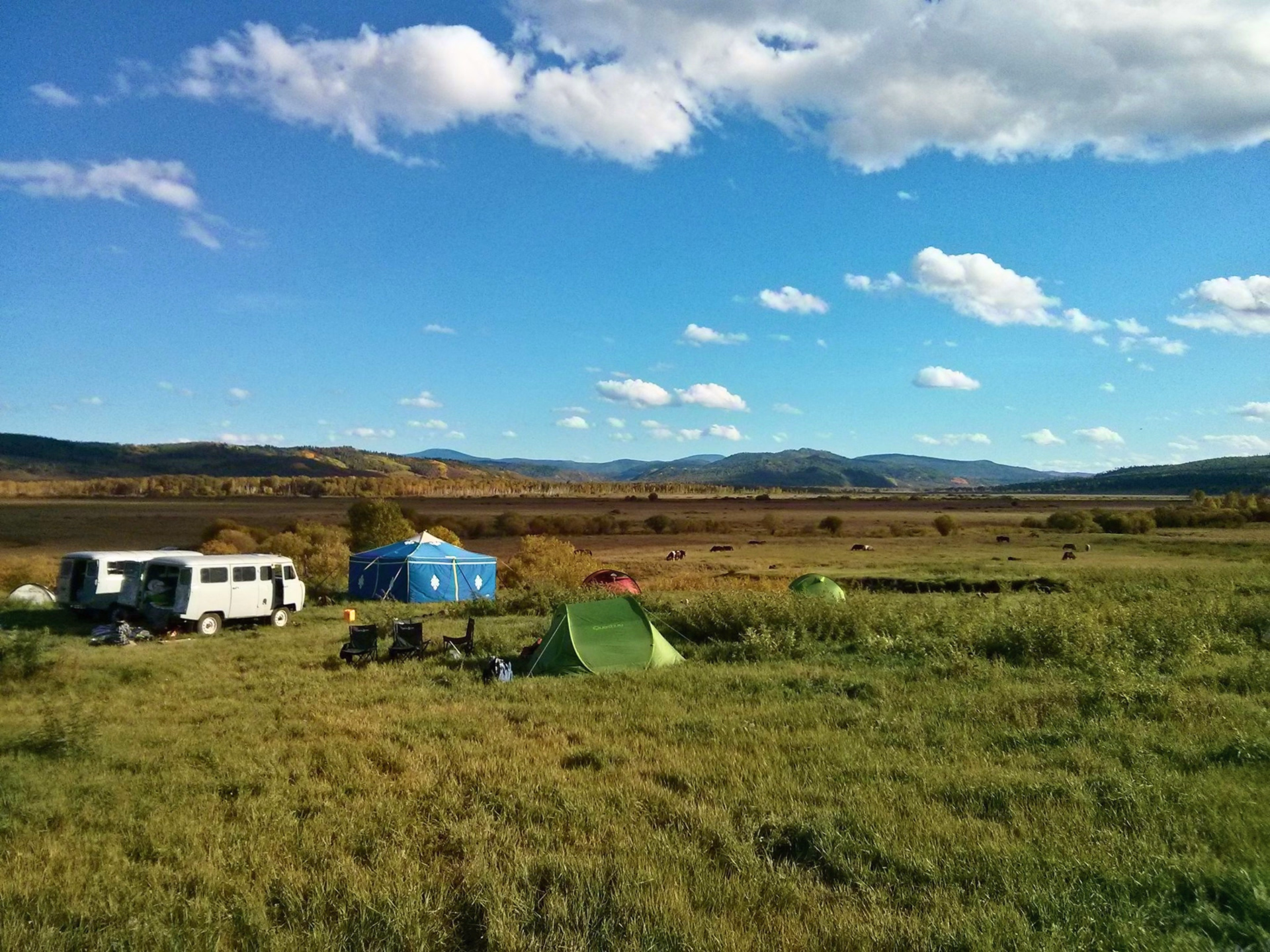⛺️ Bivouac/tente - Jours 2, 13 à 14