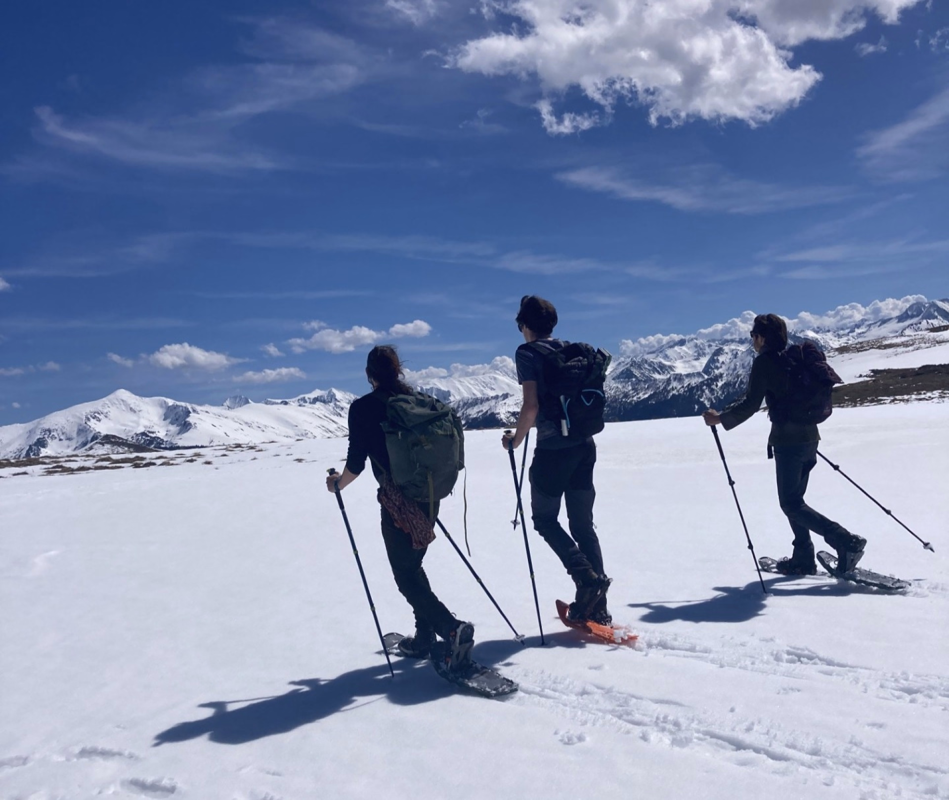 Randonnée en raquettes dans les Pyrénées Ariègeoises