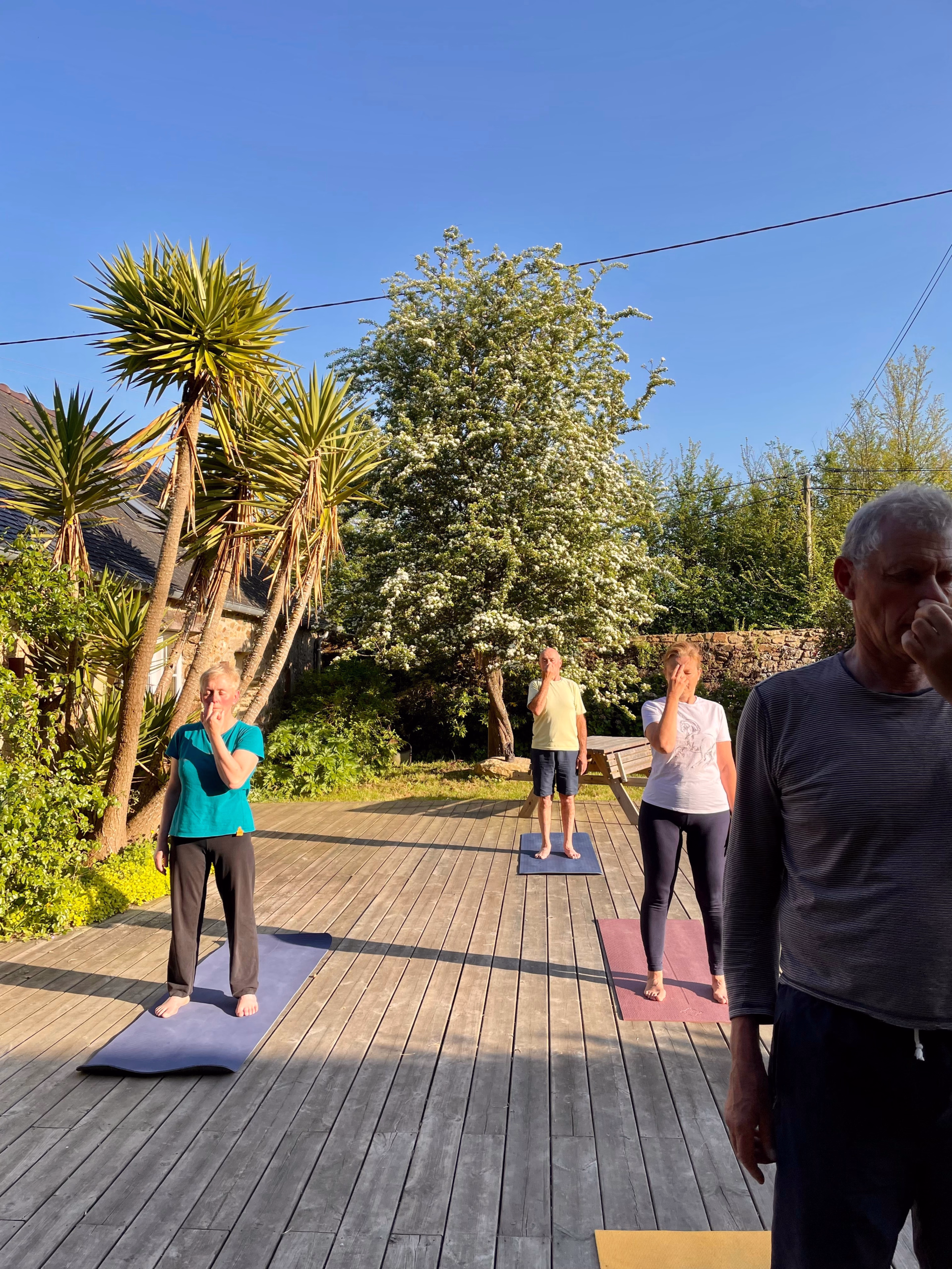 Stage privé de yoga et déconnexion en Côtes d'Armor