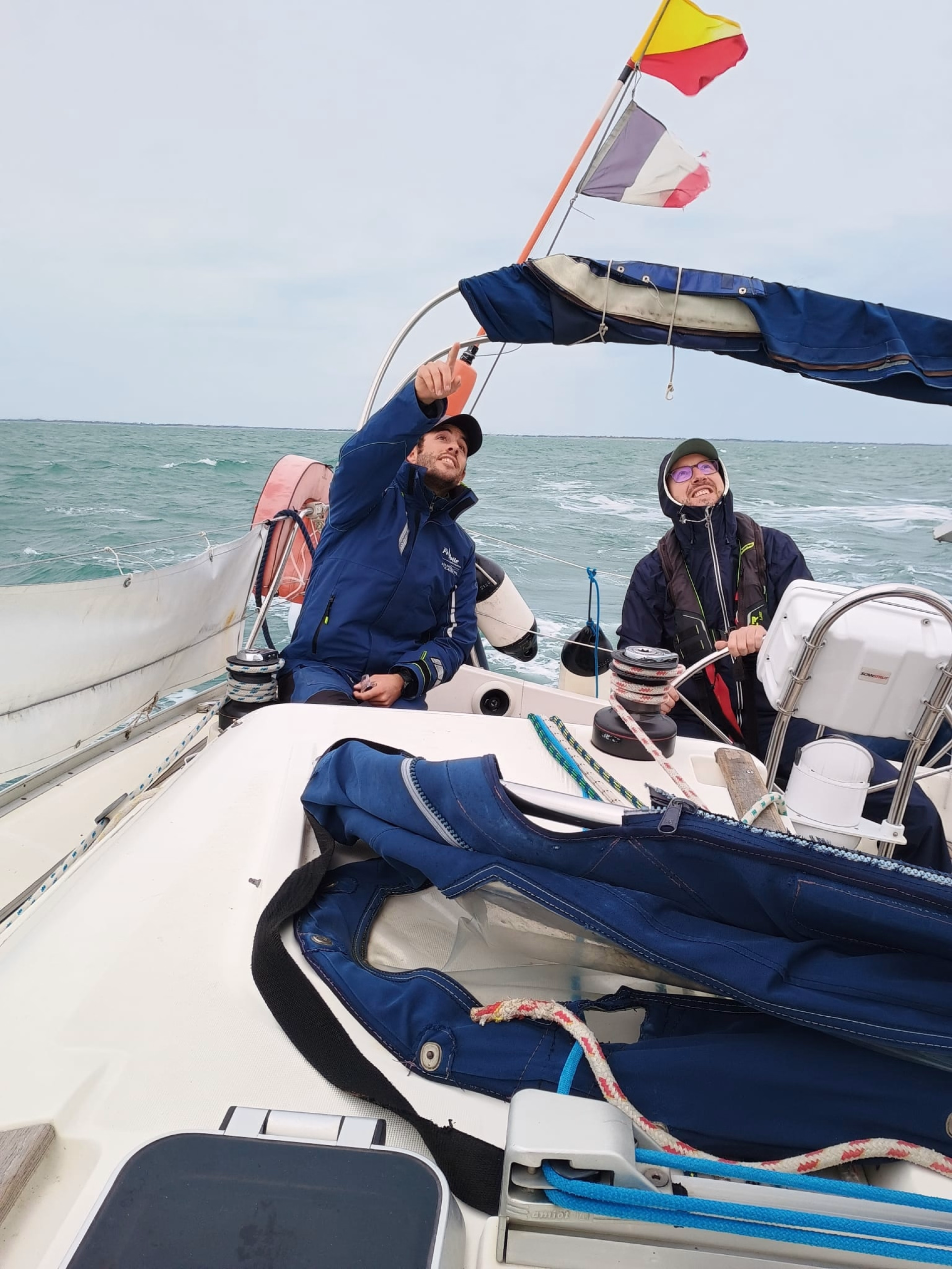 Week-end initiation sur voilier habitable La Rochelle