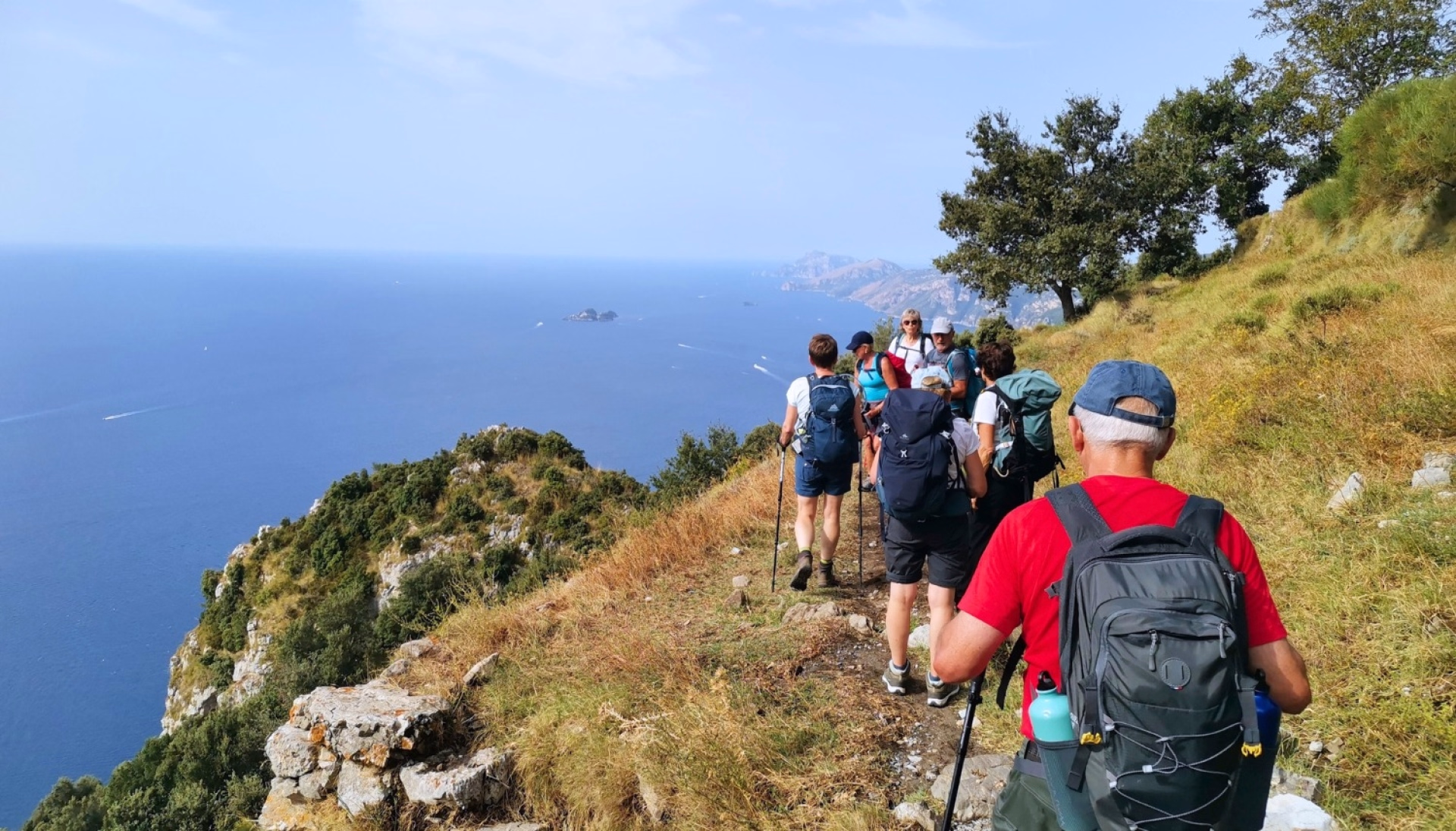 Randonnée Campanie, Naples et la Côte Amalfitaine