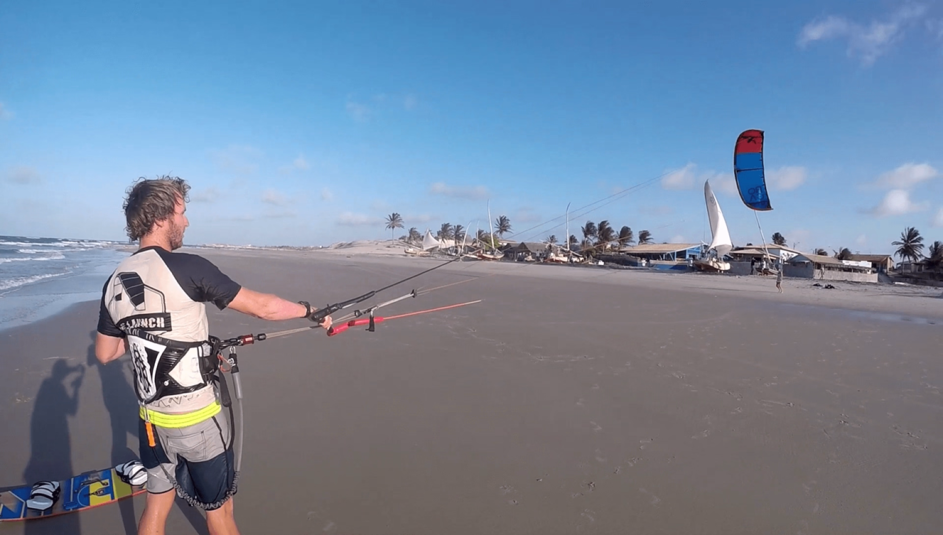 Initiation kitesurf et découverte du longe-côte au Cap d’Agde