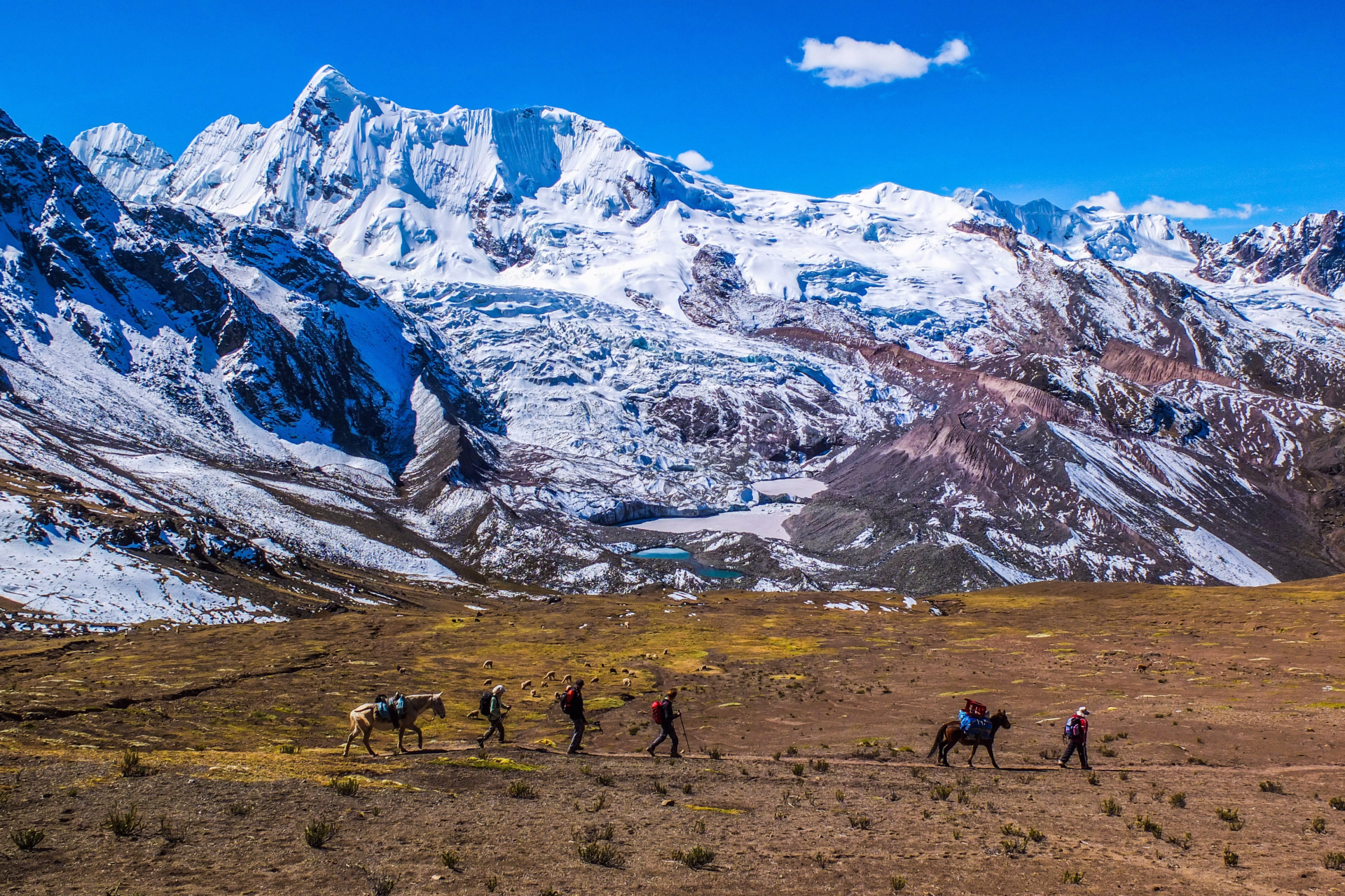 Trek andin autour de l’Ausangate et Vinicunca au Pérou