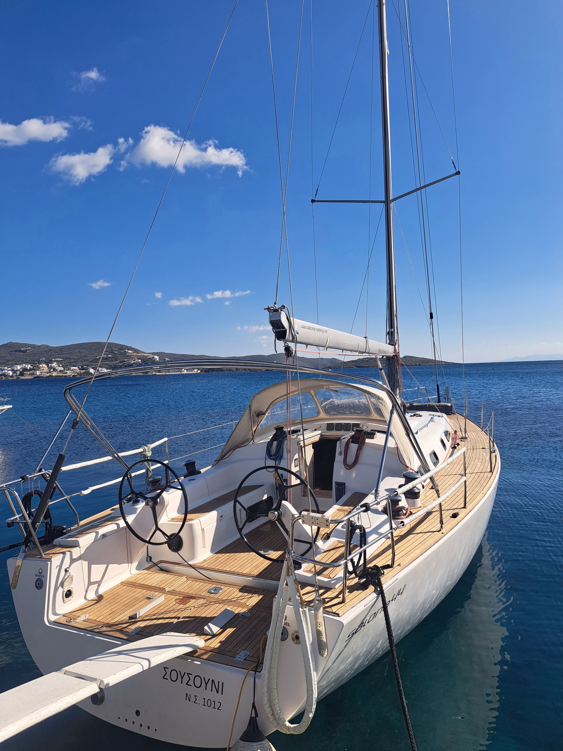 Stage voile tous niveaux dans les eaux turquoise des Cyclades