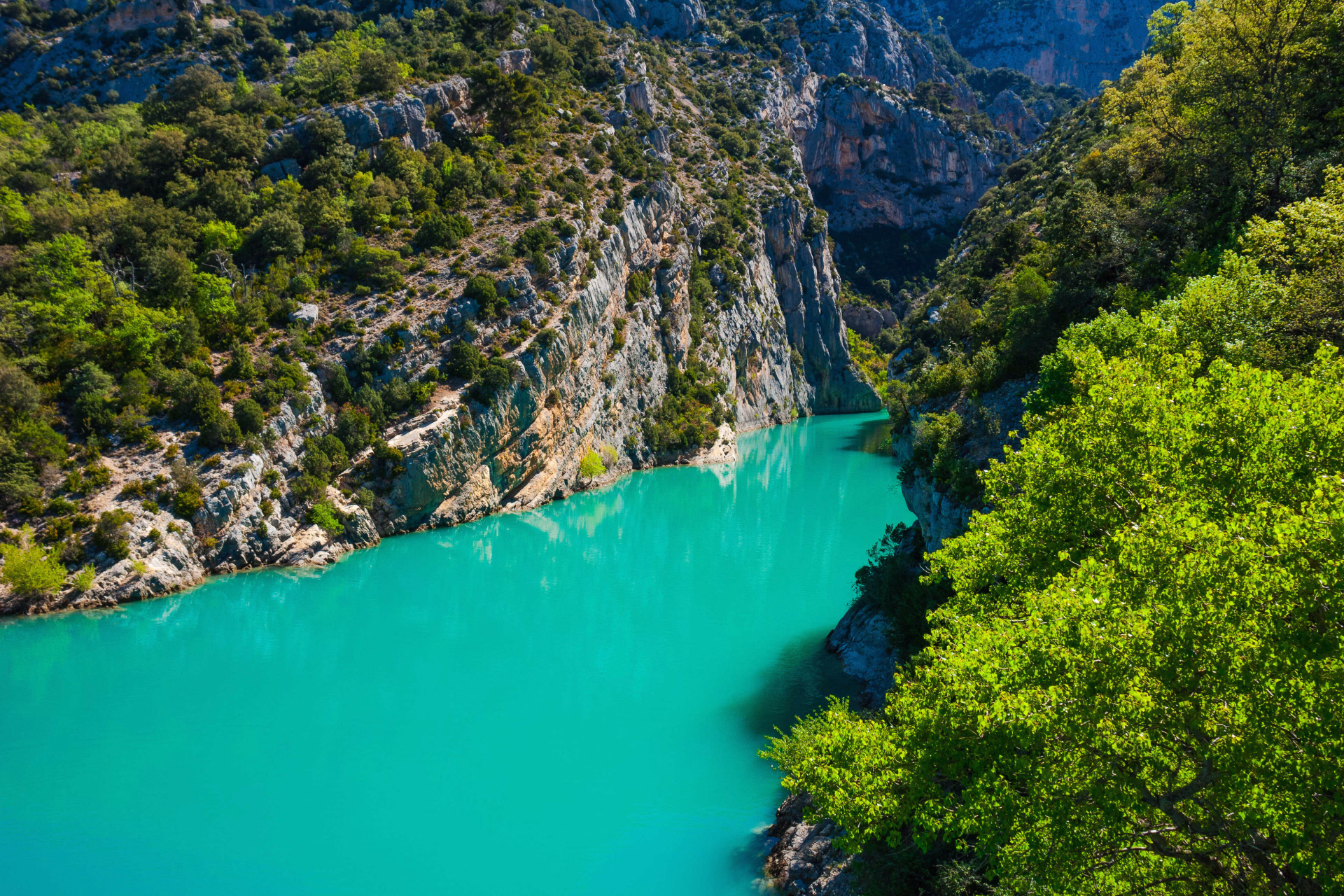 Découvrez nos voyages sportifs dans les Gorges du Verdon en Provence