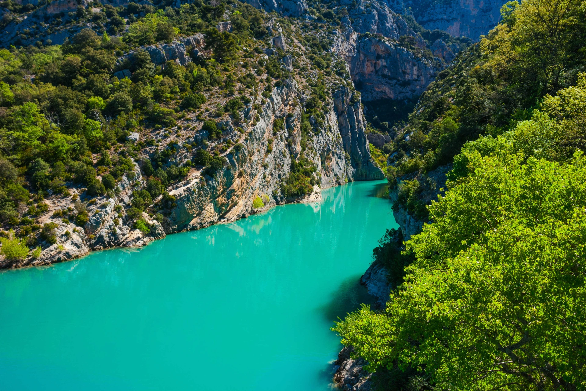Découvrez nos voyages sportifs dans les Gorges du Verdon en Provence
