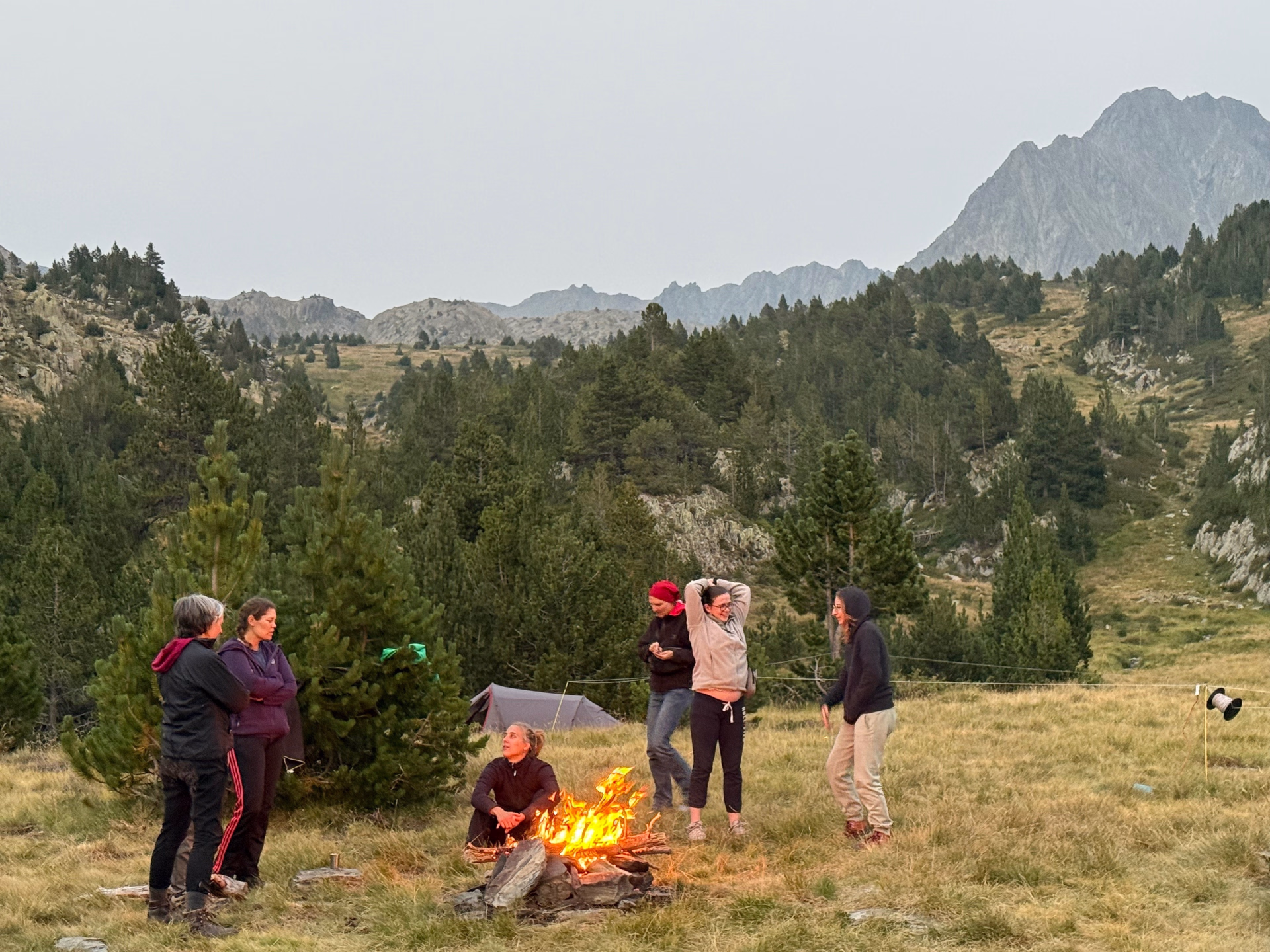 La randonnée à cheval des lacs de montagne