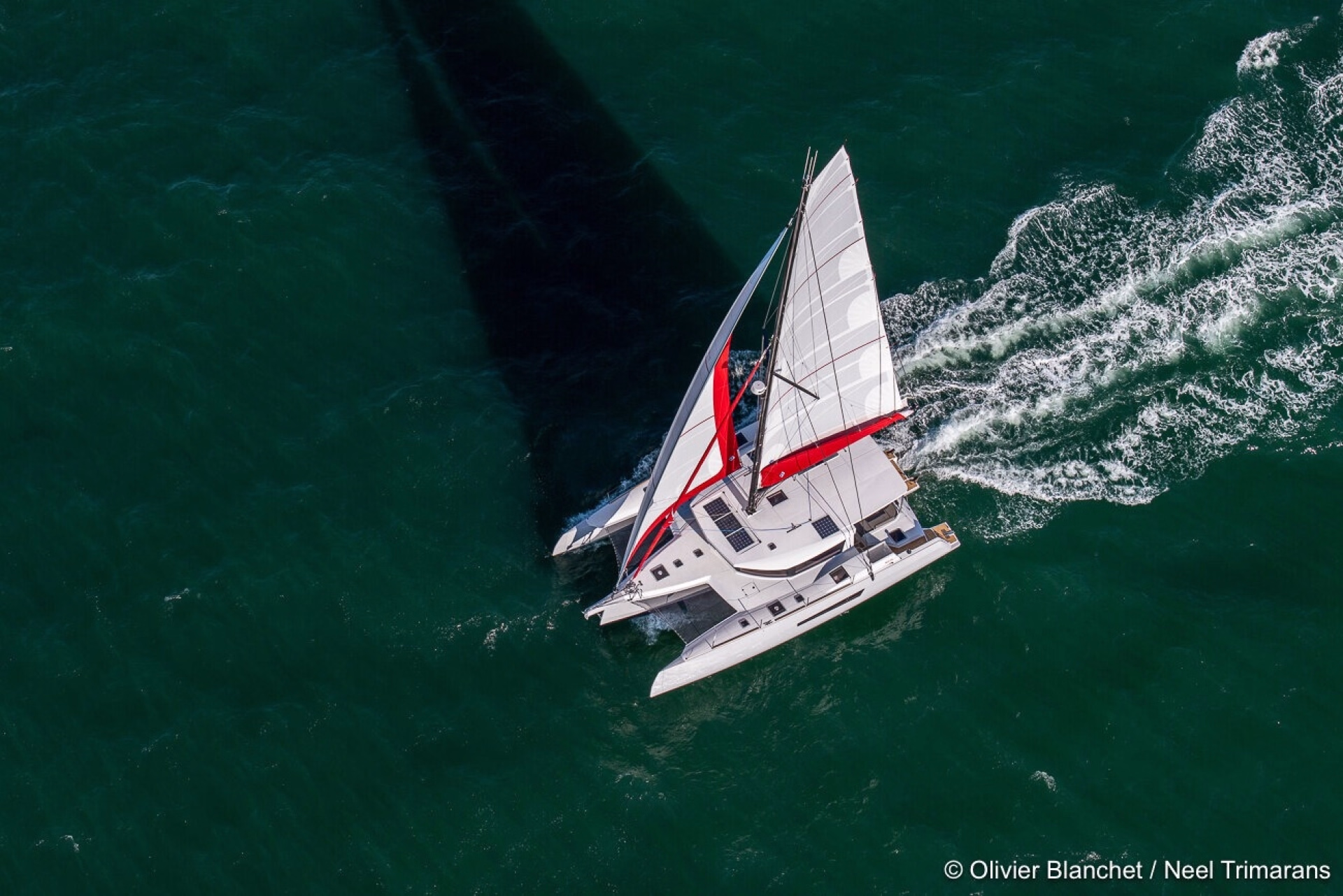 Stage de voile aux Caraïbes à bord d'un trimaran