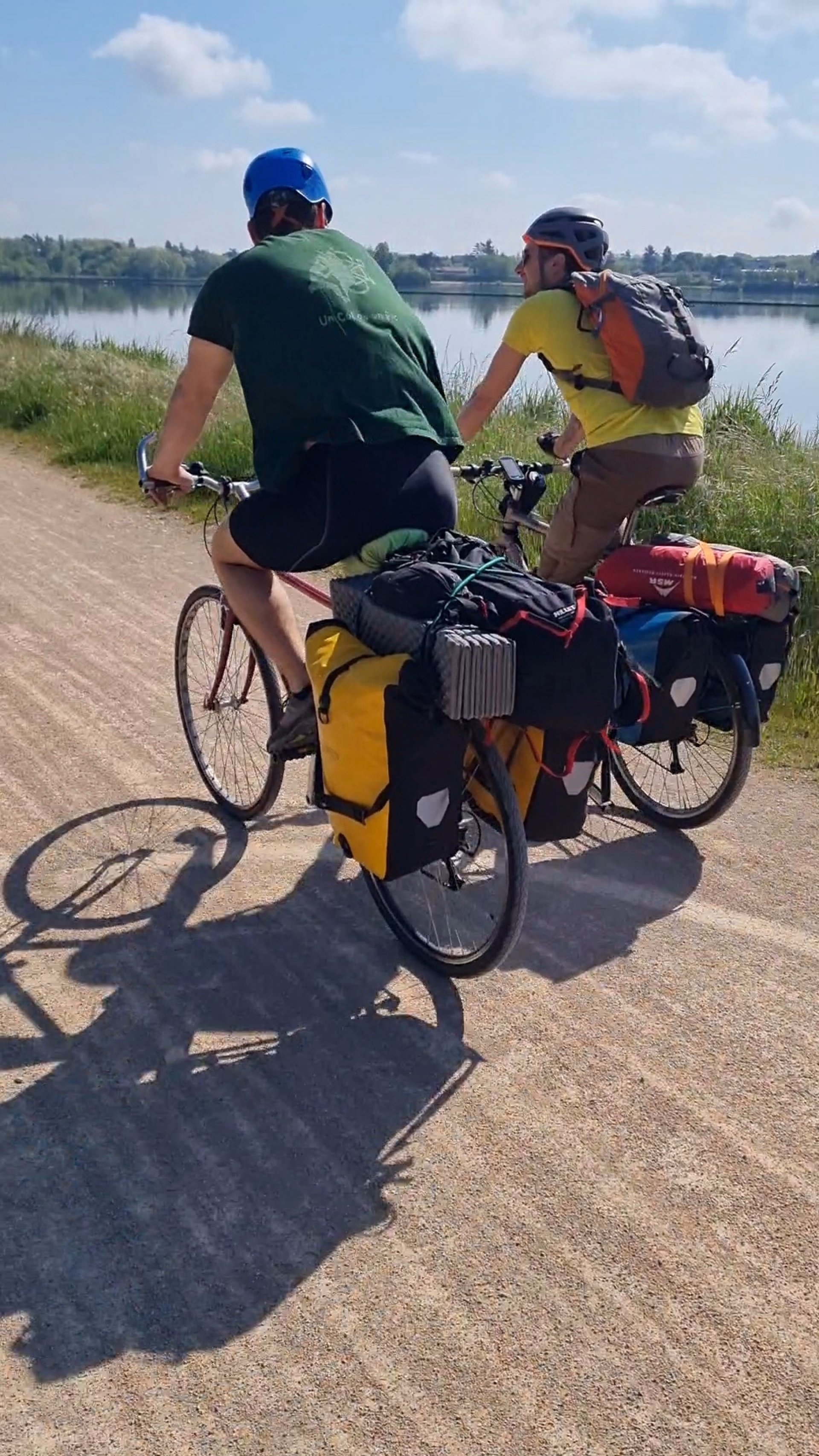 Séjour escalade et itinérance à vélo le long de la via Rhôna