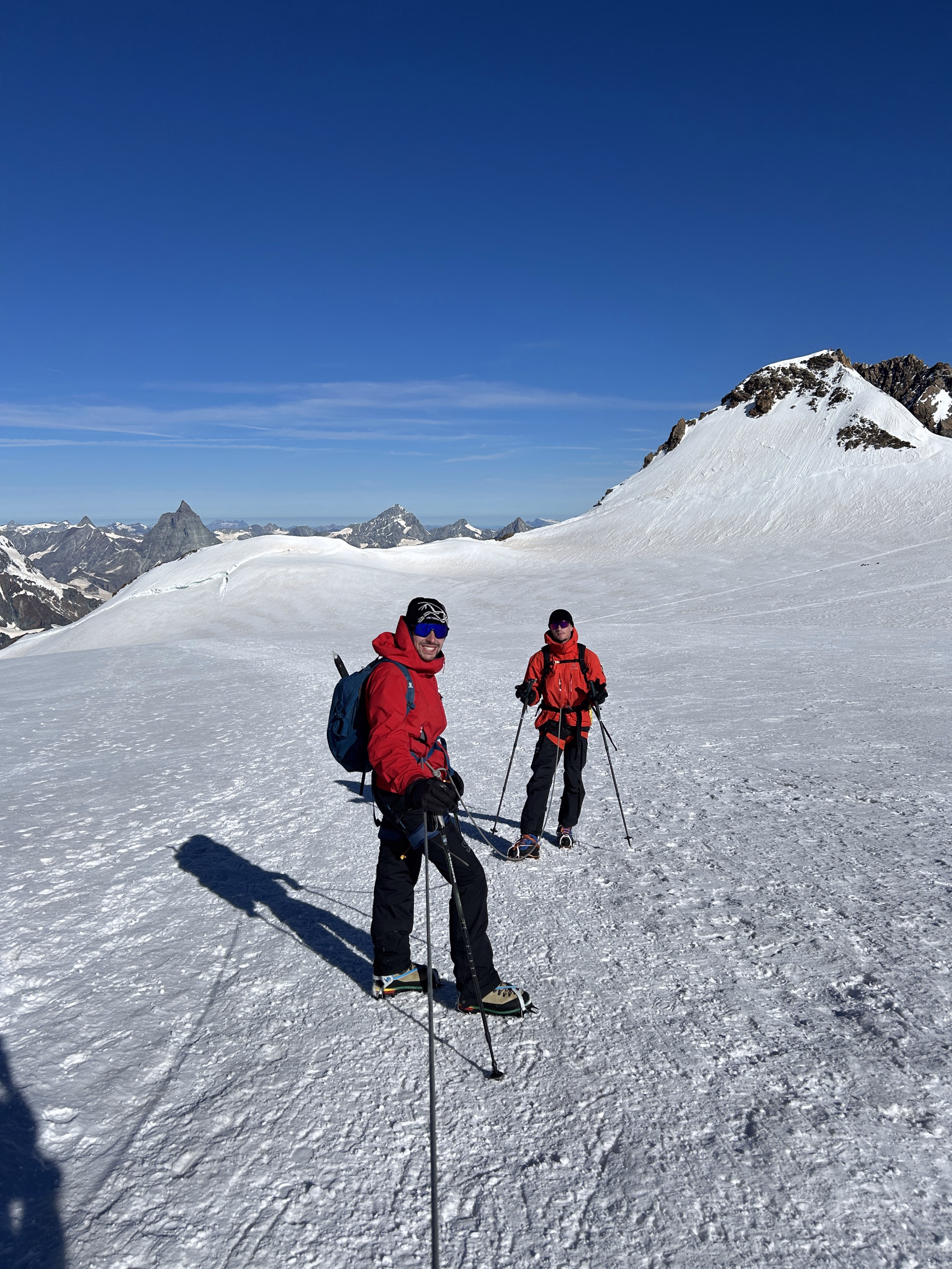 Mont Rose 4556m en 2 jours