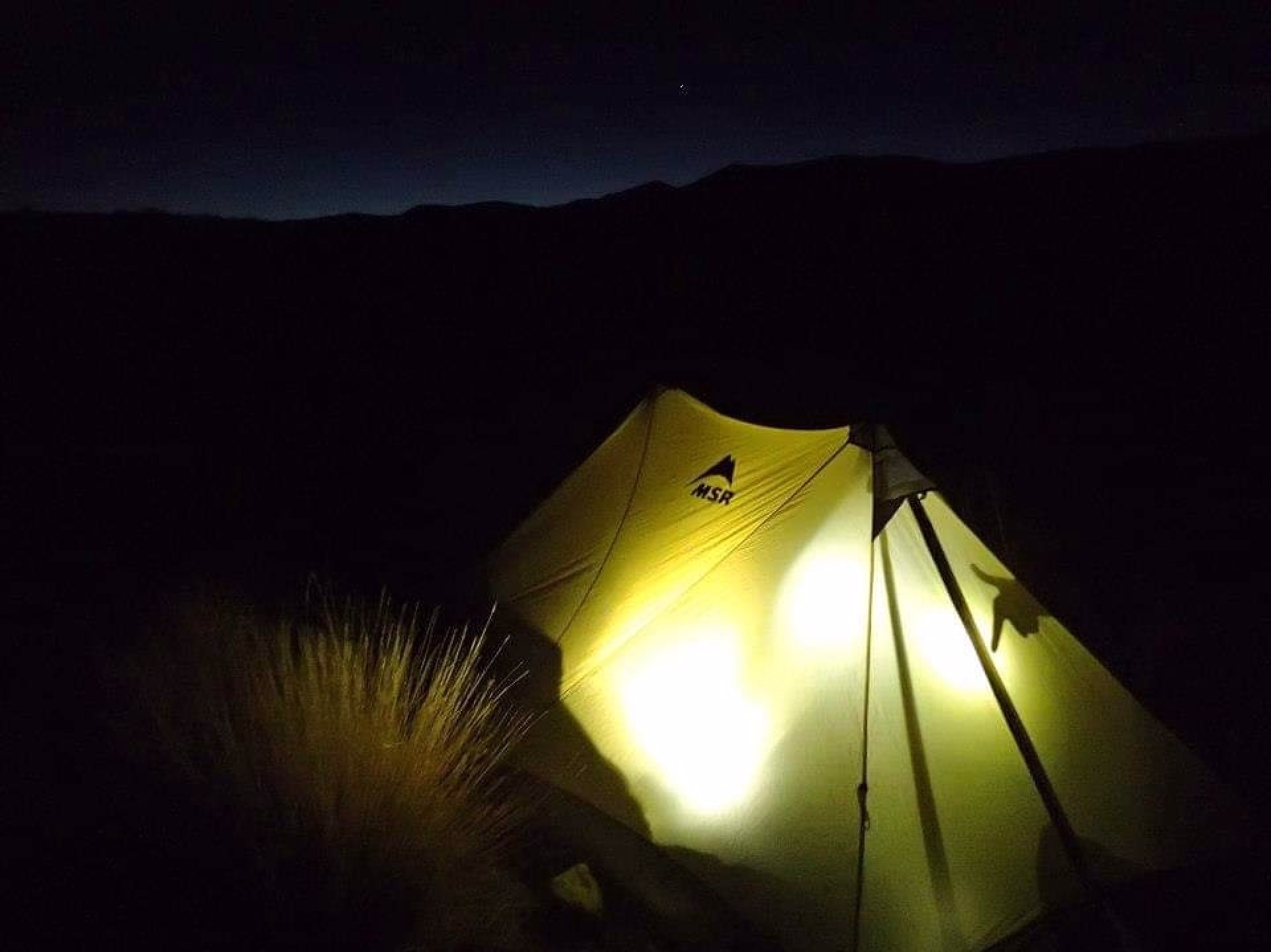 ⛺️ Bivouac/tente - Jours 1 à 3